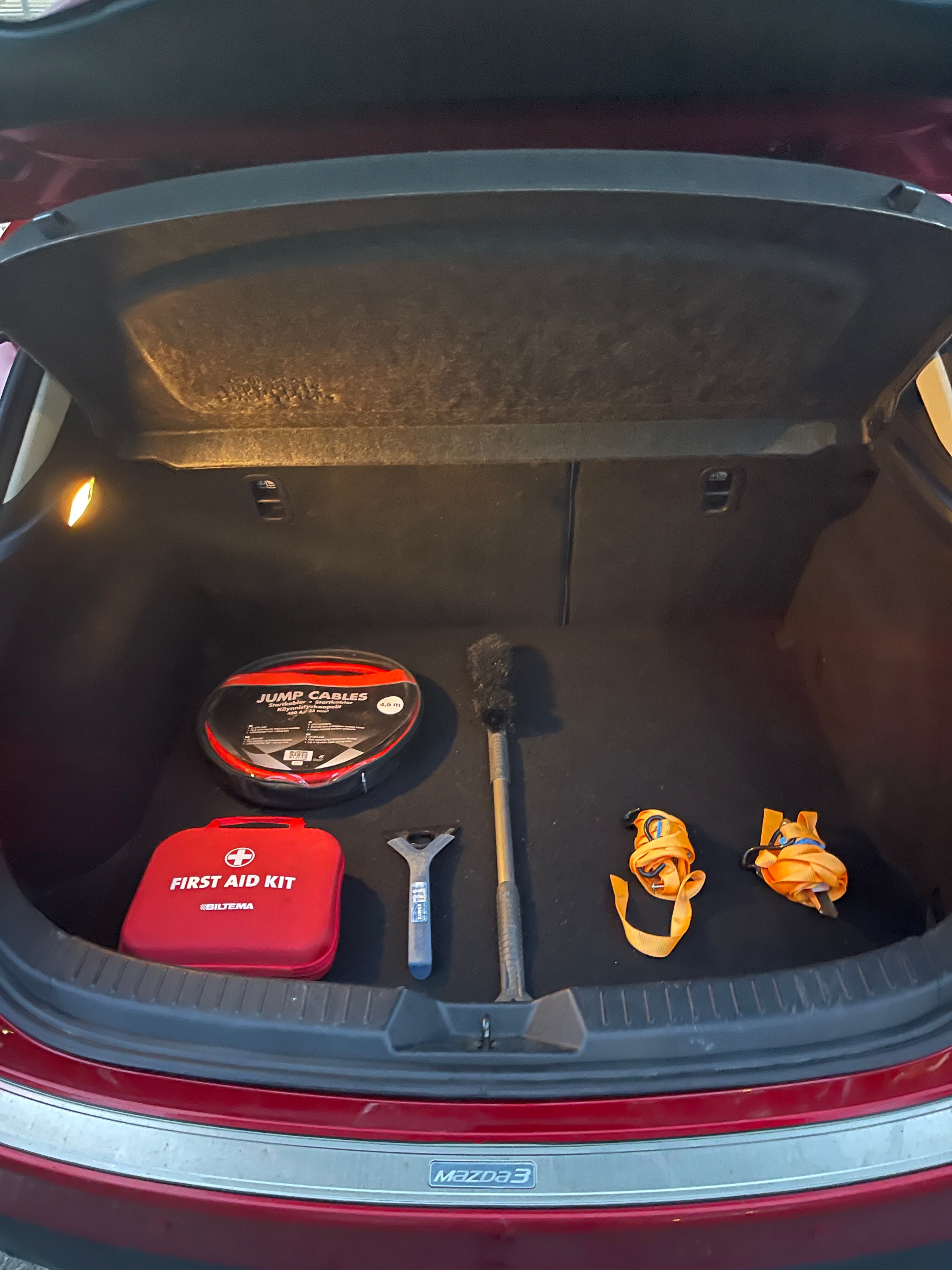 Mazda 3 med Apple CarPlay
