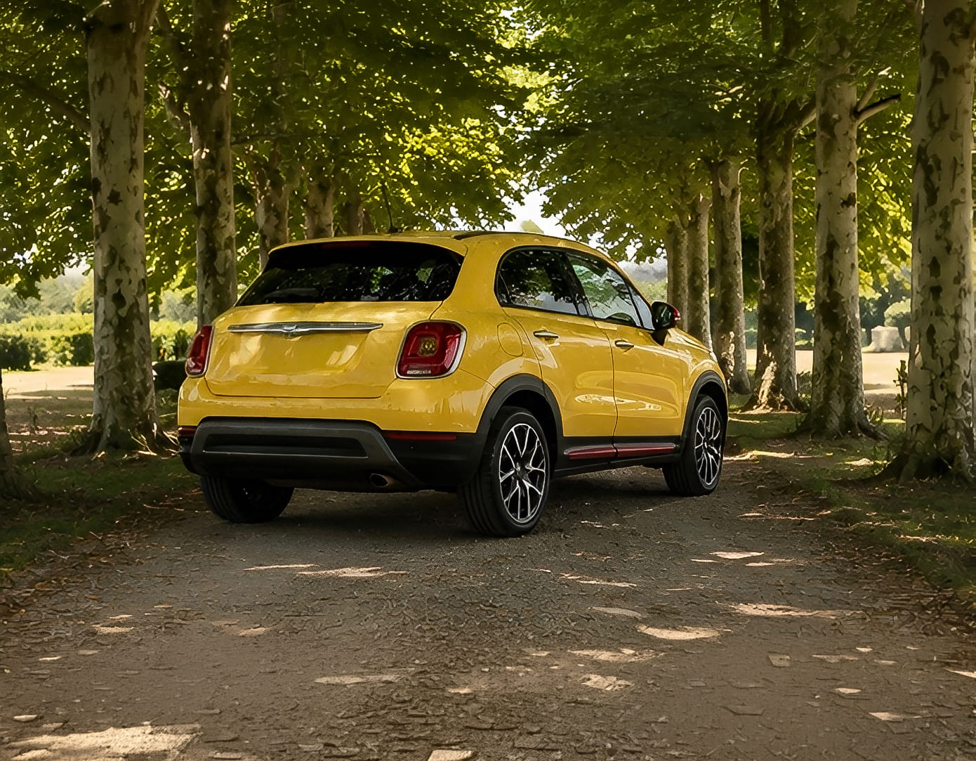 Fiat 500 X avec Caméra de recul