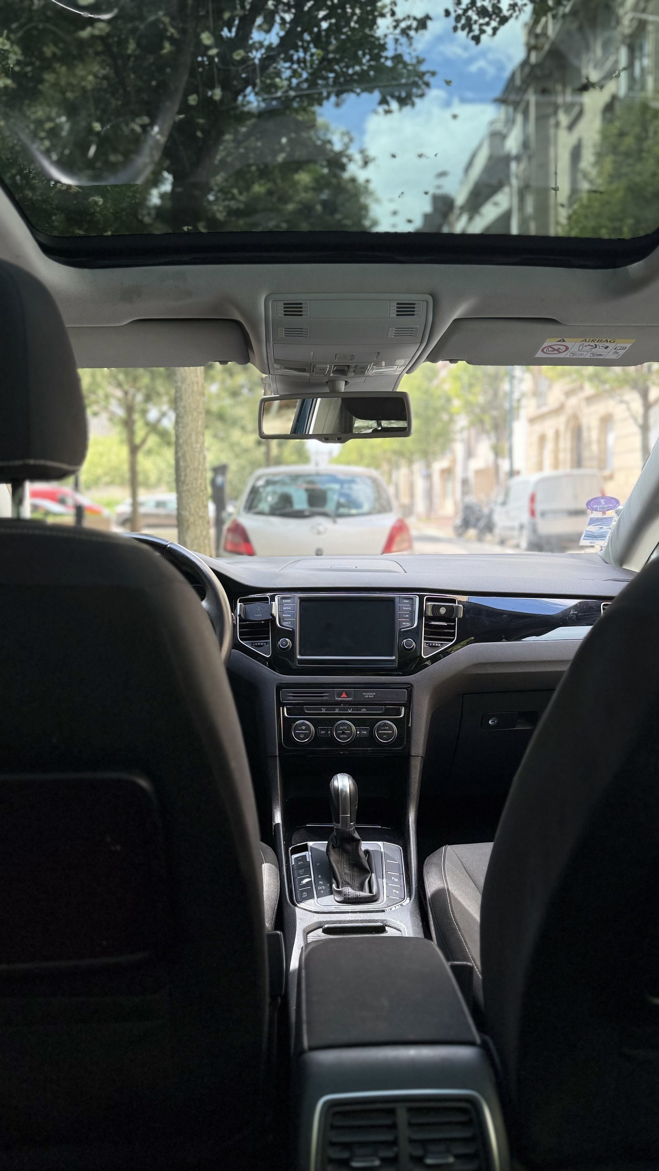 Volkswagen Golf Sportsvan avec Siège bébé