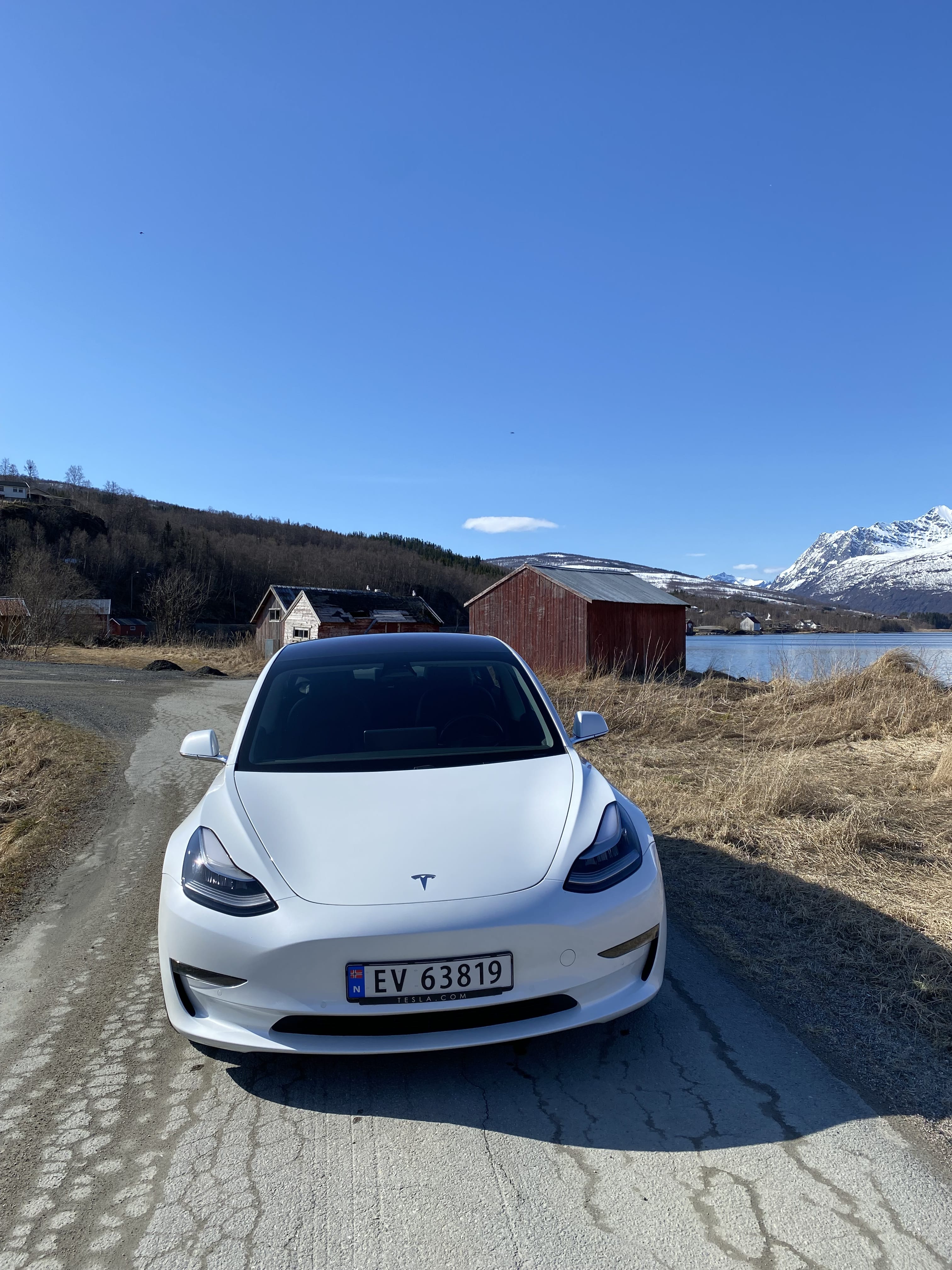 Tesla Model 3 med Aircondition