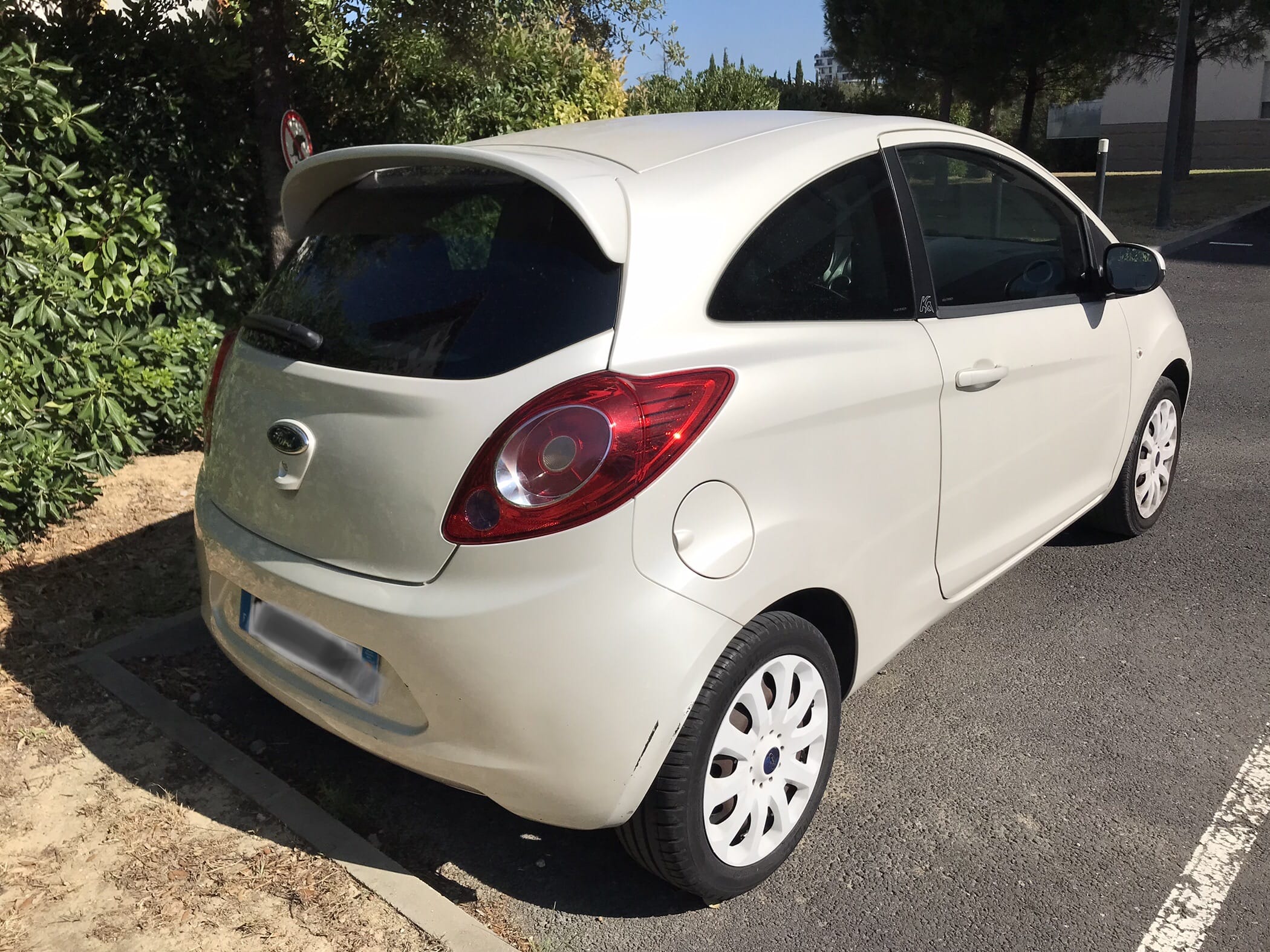 Ford Ka avec Régulateur de vitesse