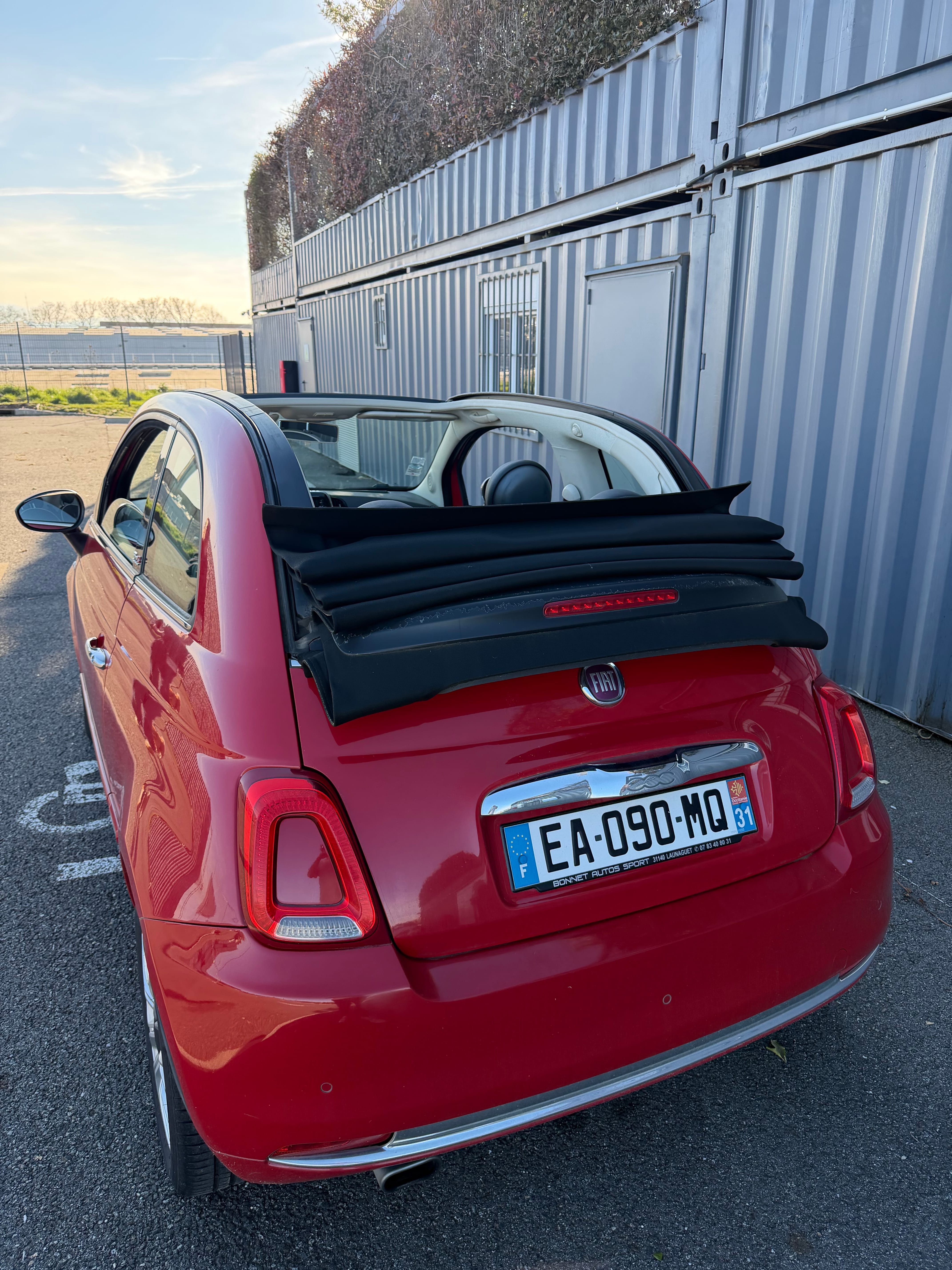 Fiat 500 C avec Port USB