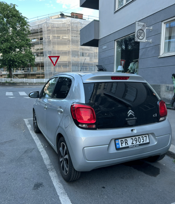 Citroen C1 II med Bluetooth audio