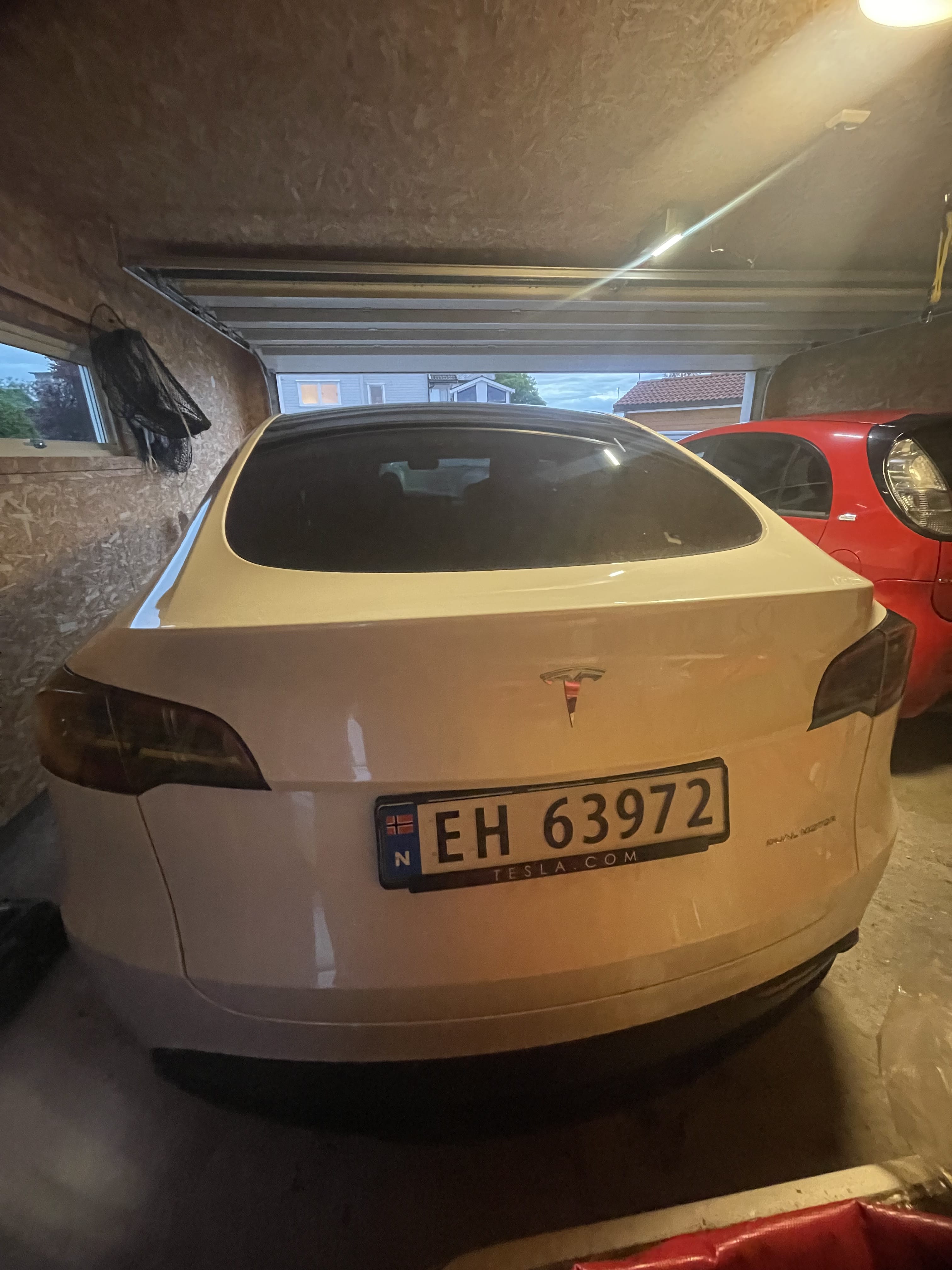 Tesla Model Y with GPS