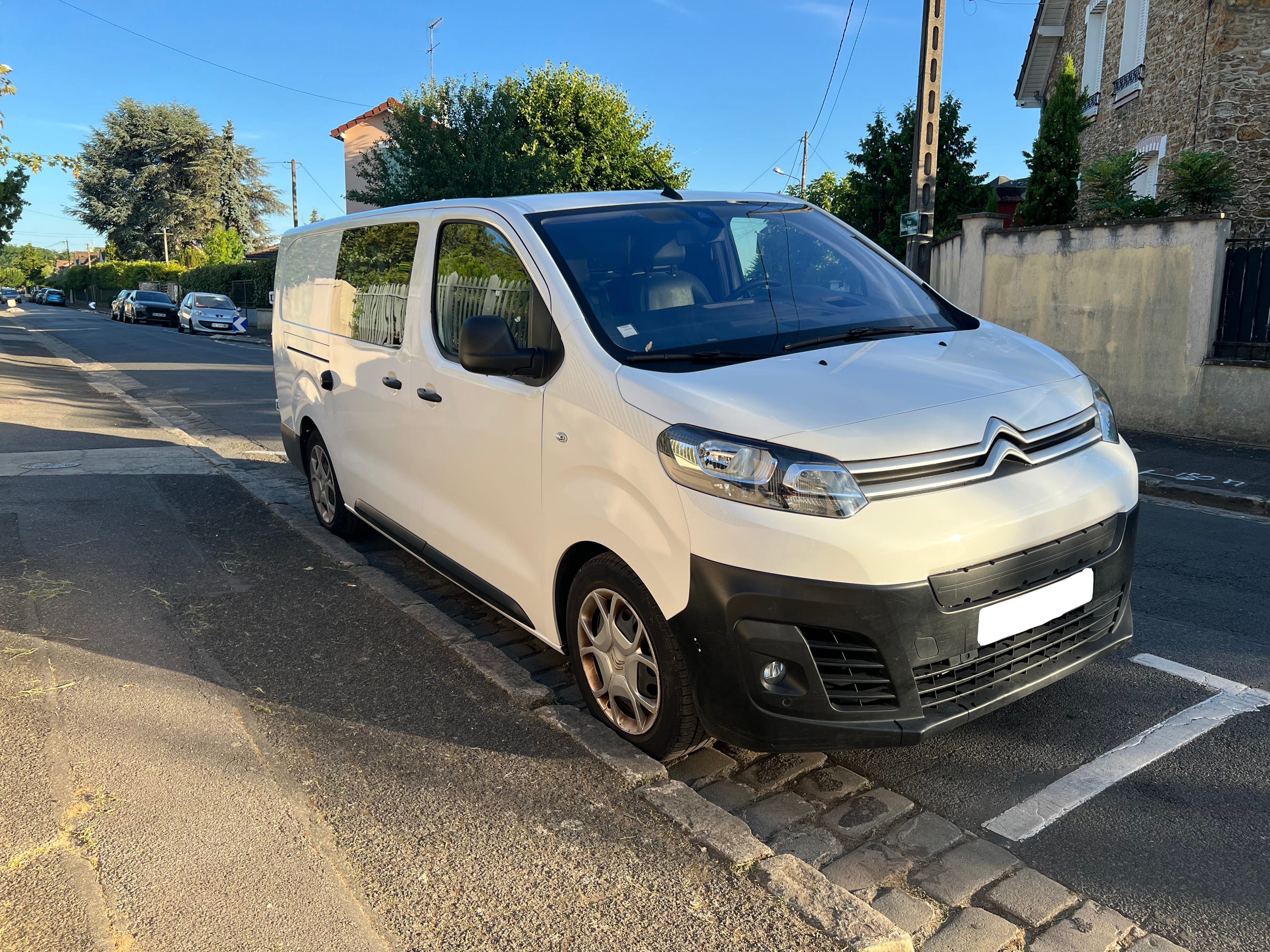 Citroen Ë-Jumpy XL 75 kWh | stationnement gratuit Paris avec Climatisation