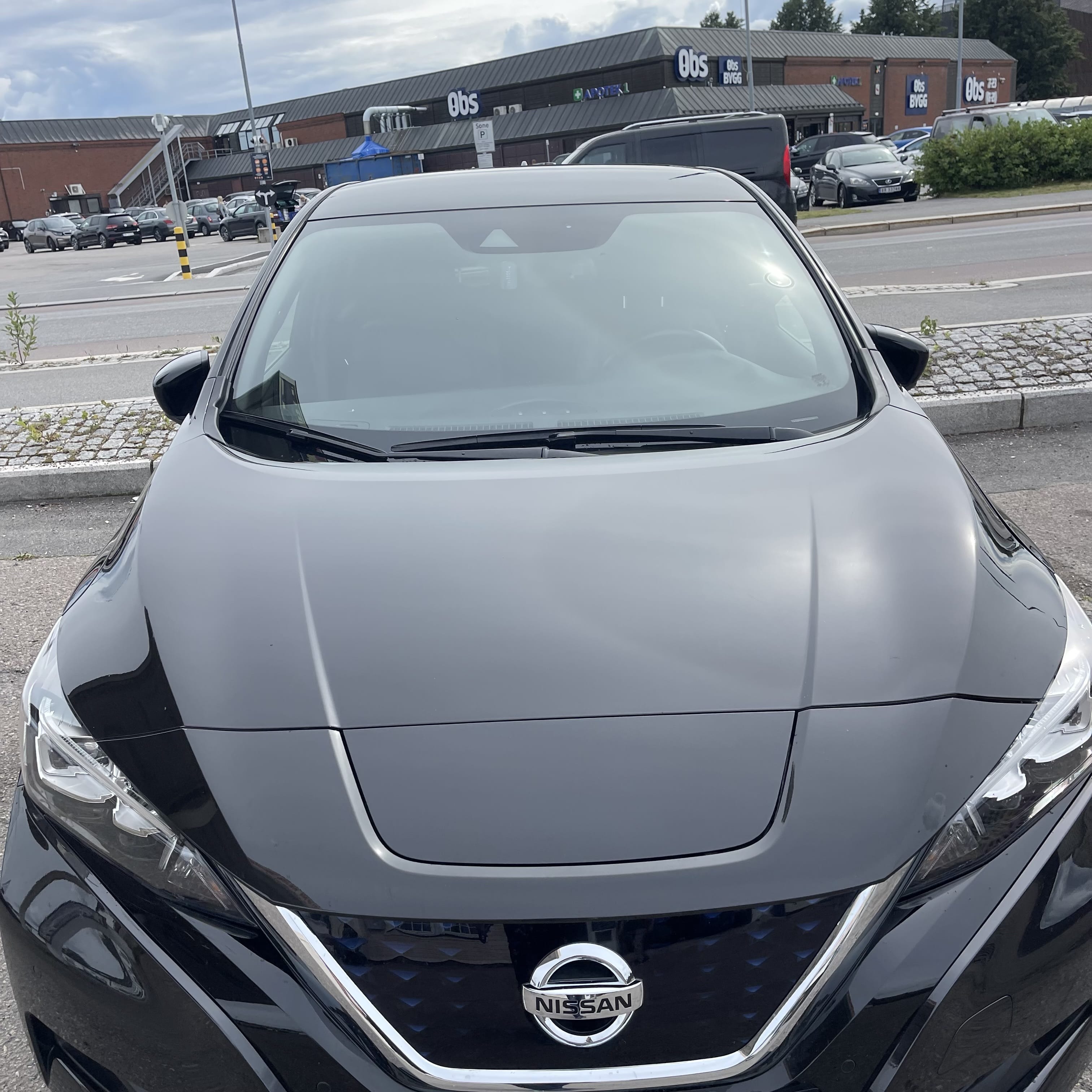 Nissan Leaf med Apple CarPlay