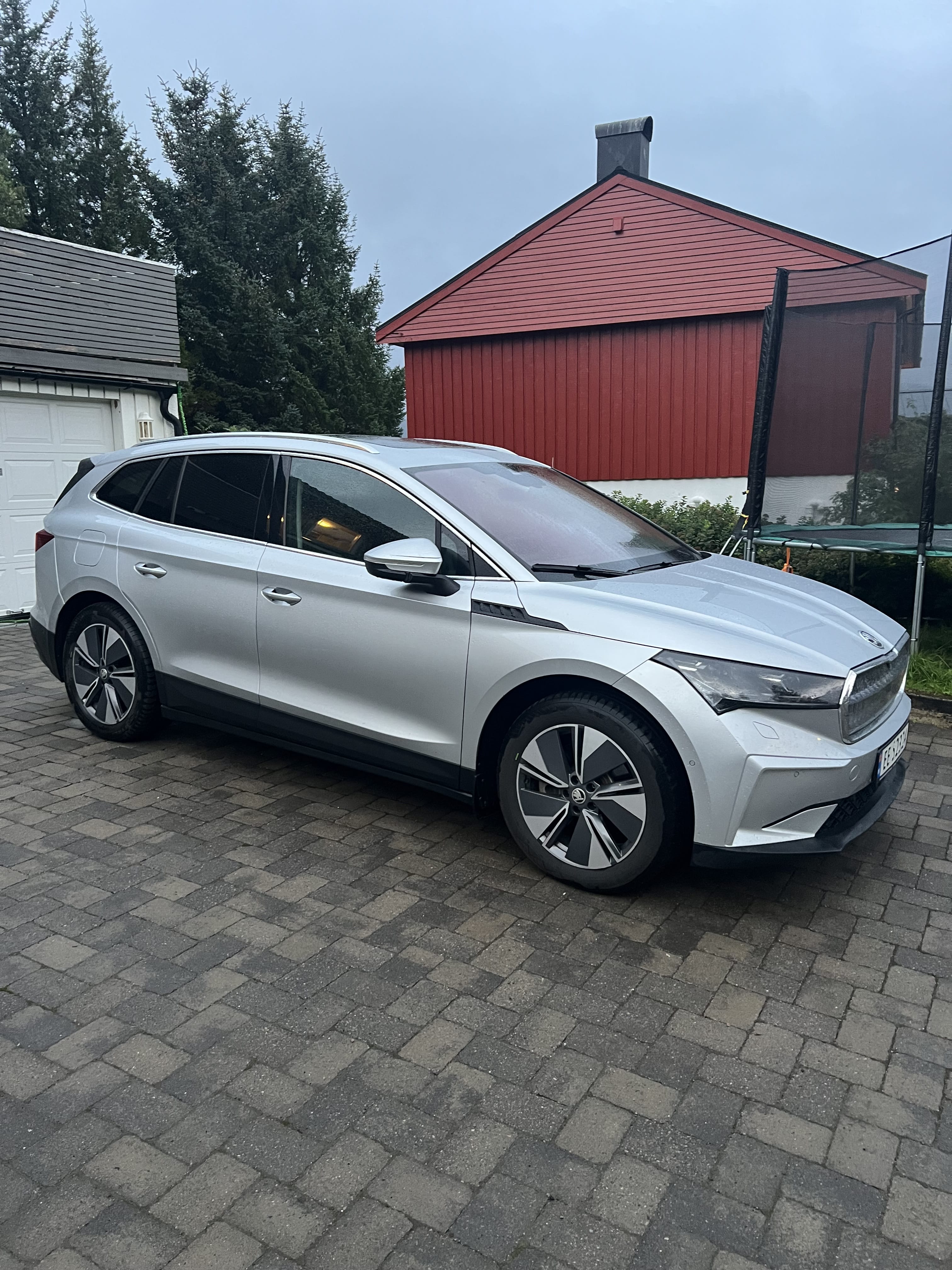 Skoda Enyaq 60 met Sneeuwbanden