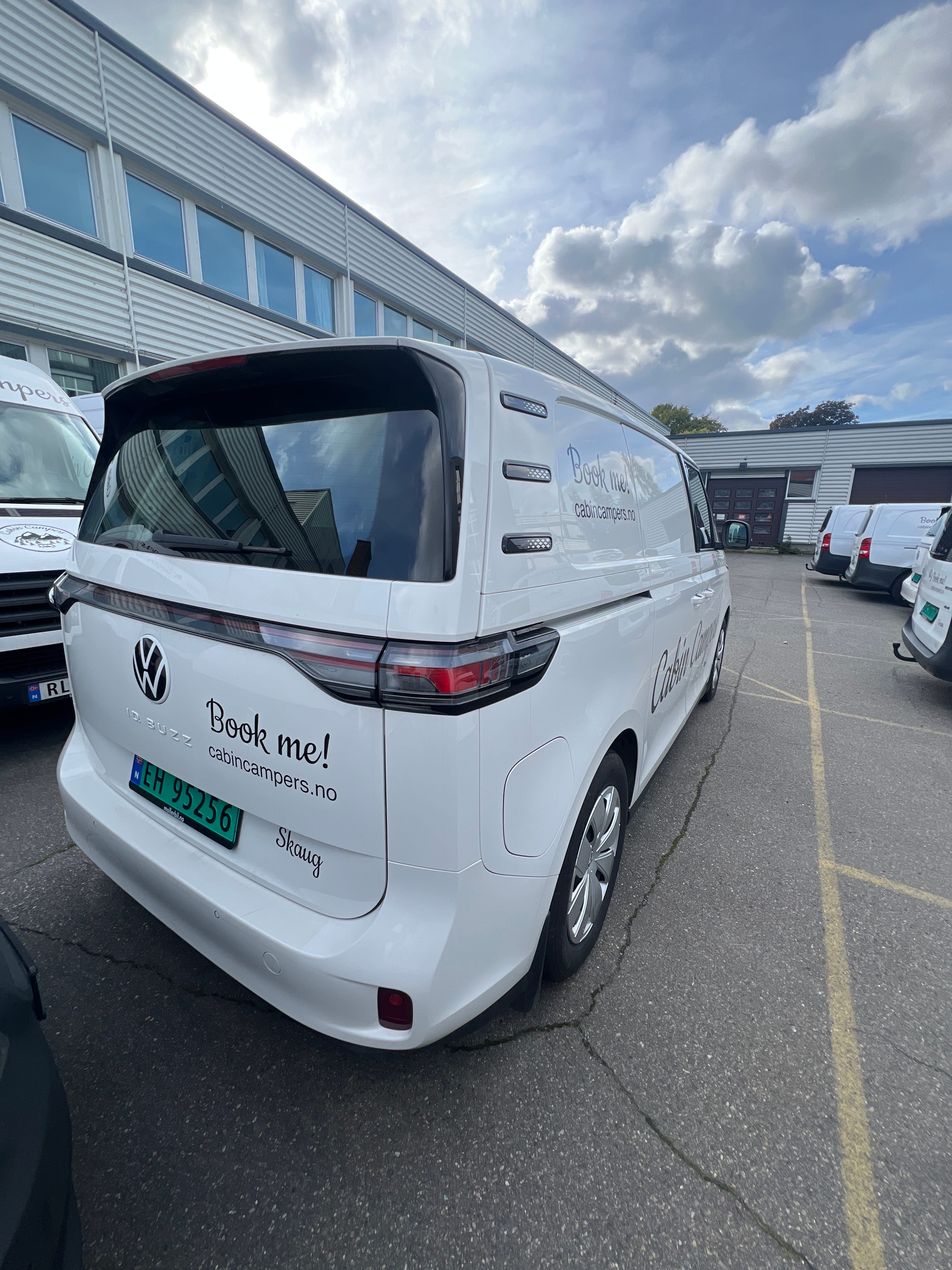 Volkswagen ID. Buzz Cargo med GPS