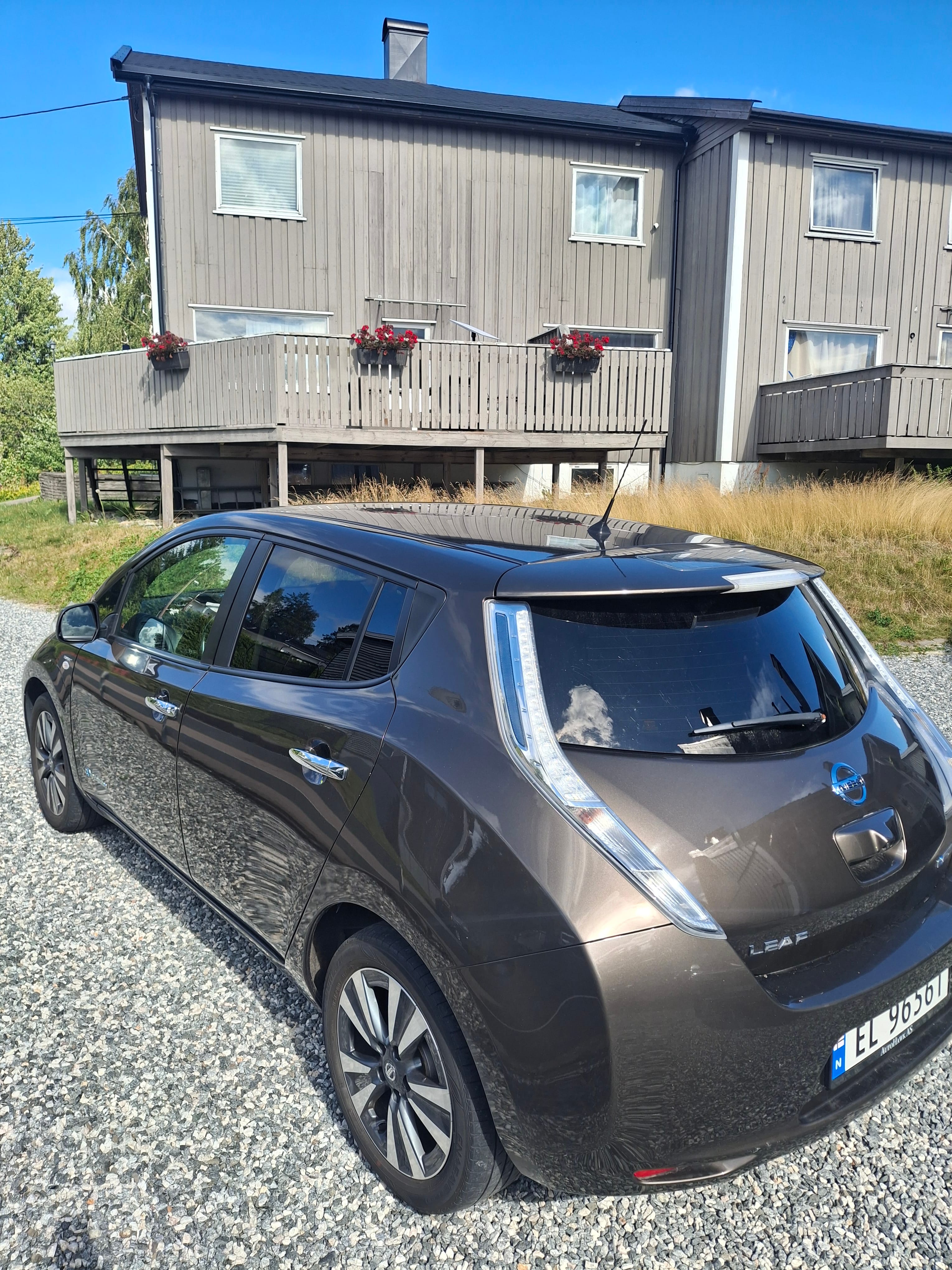 Nissan Leaf med Ryggekamera