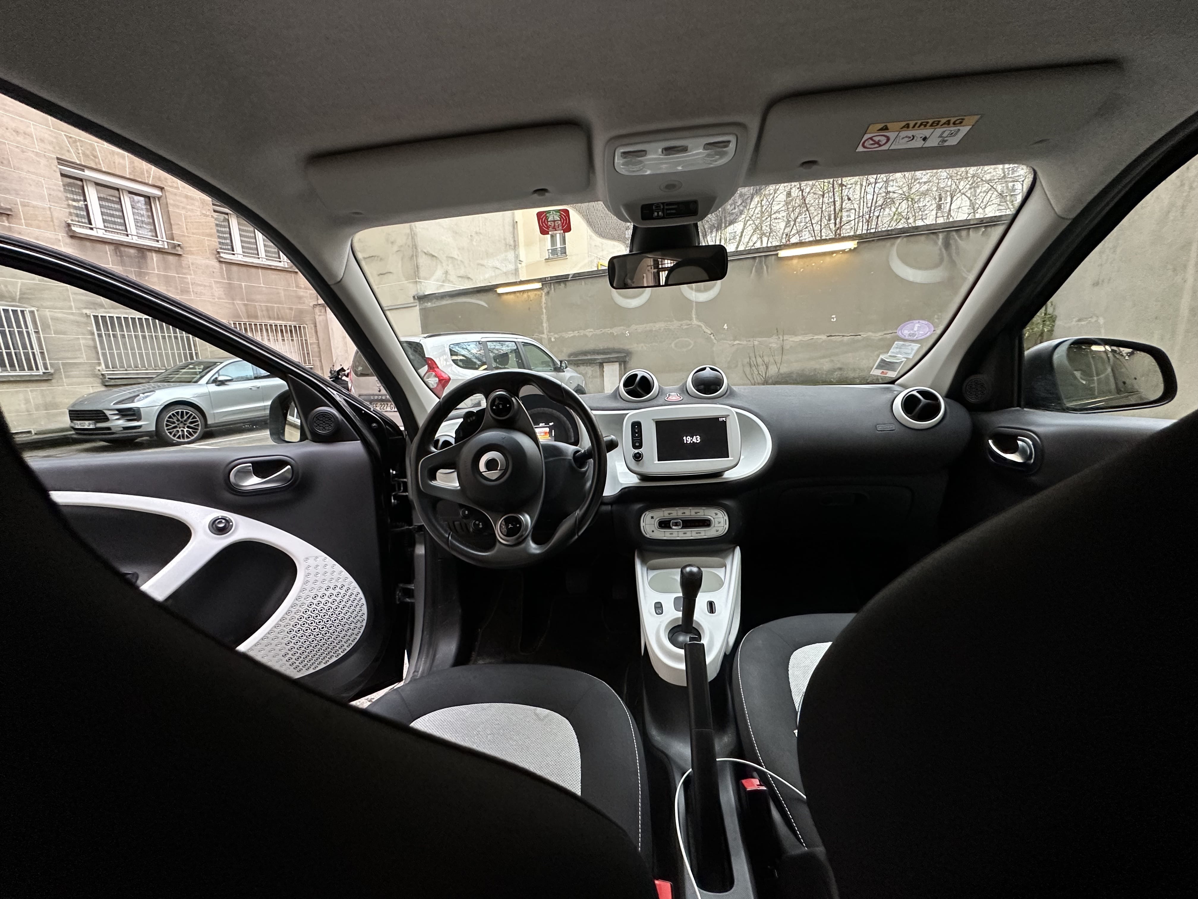 Smart Forfour avec Régulateur de vitesse