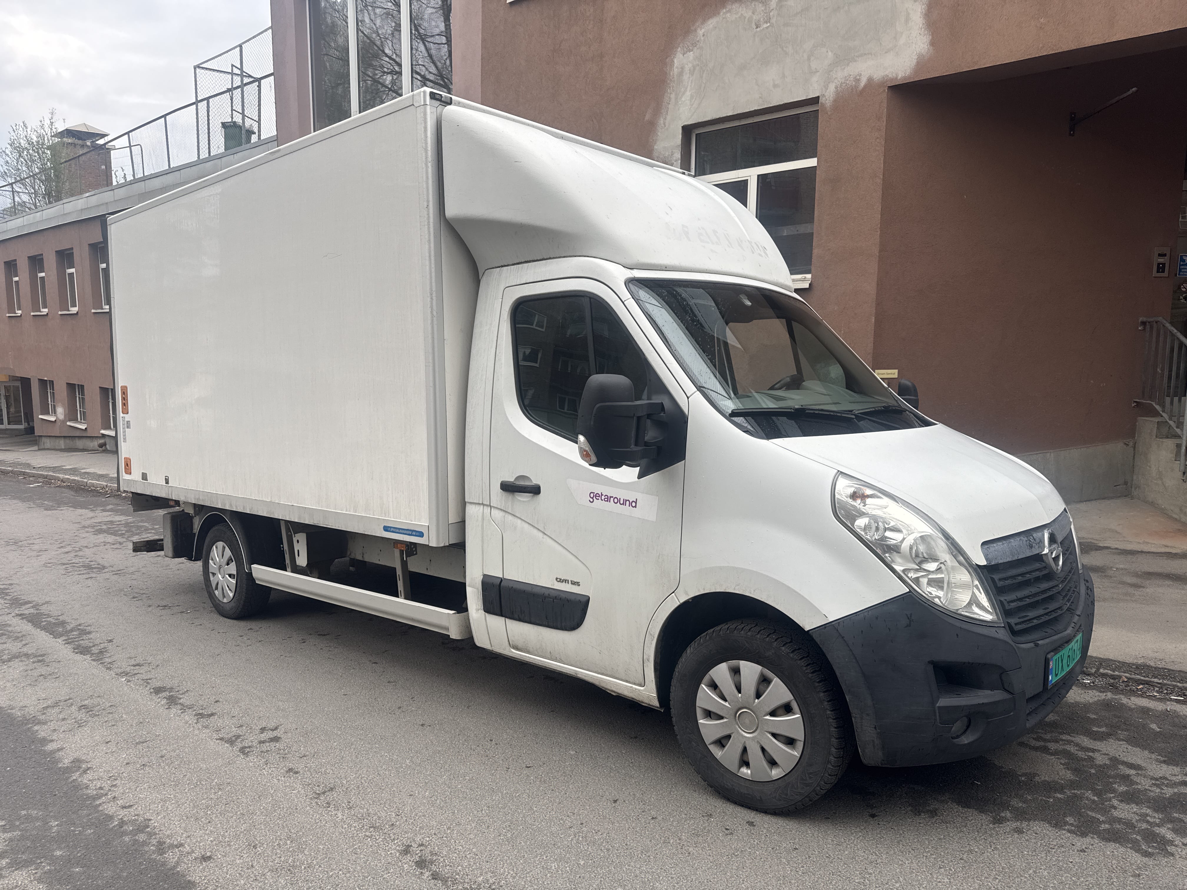 Opel Movano Skapbil, 2012, Diesel