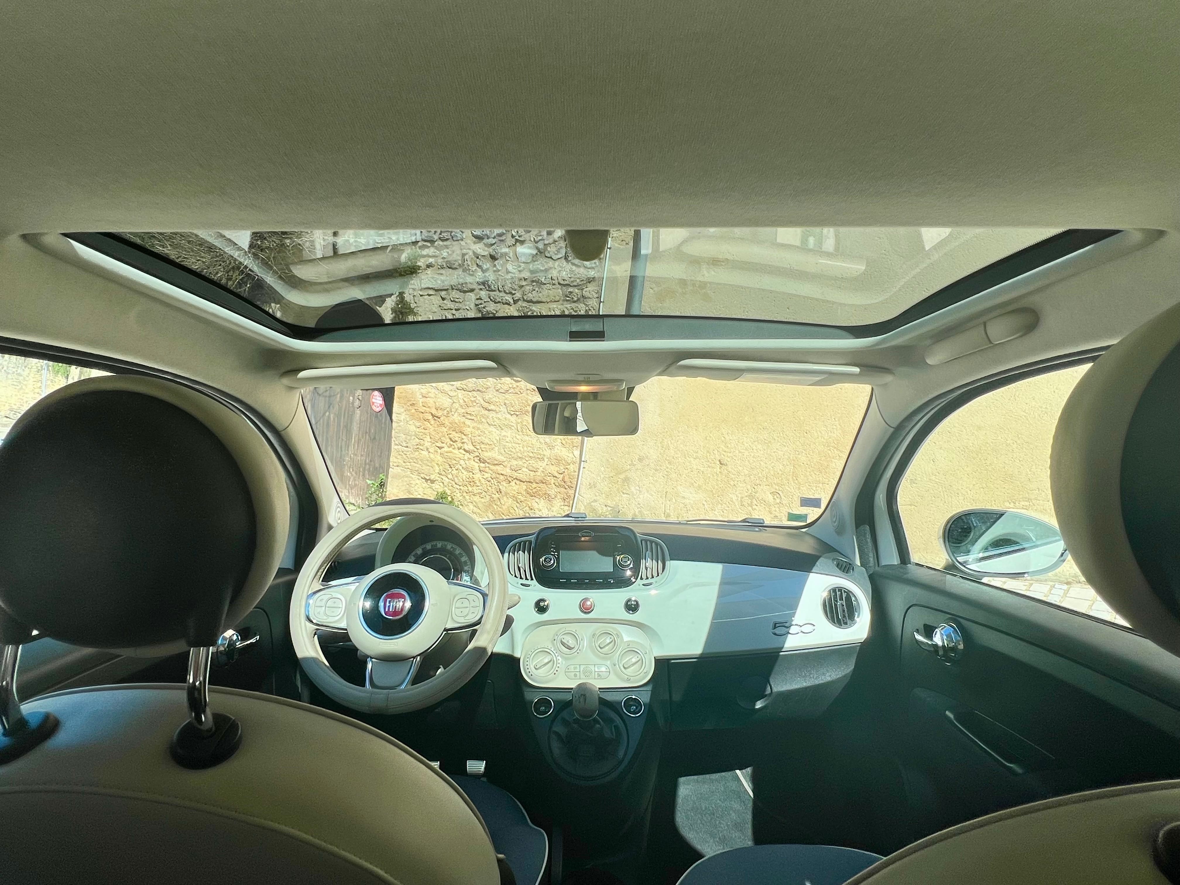 Fiat 500 avec Régulateur de vitesse