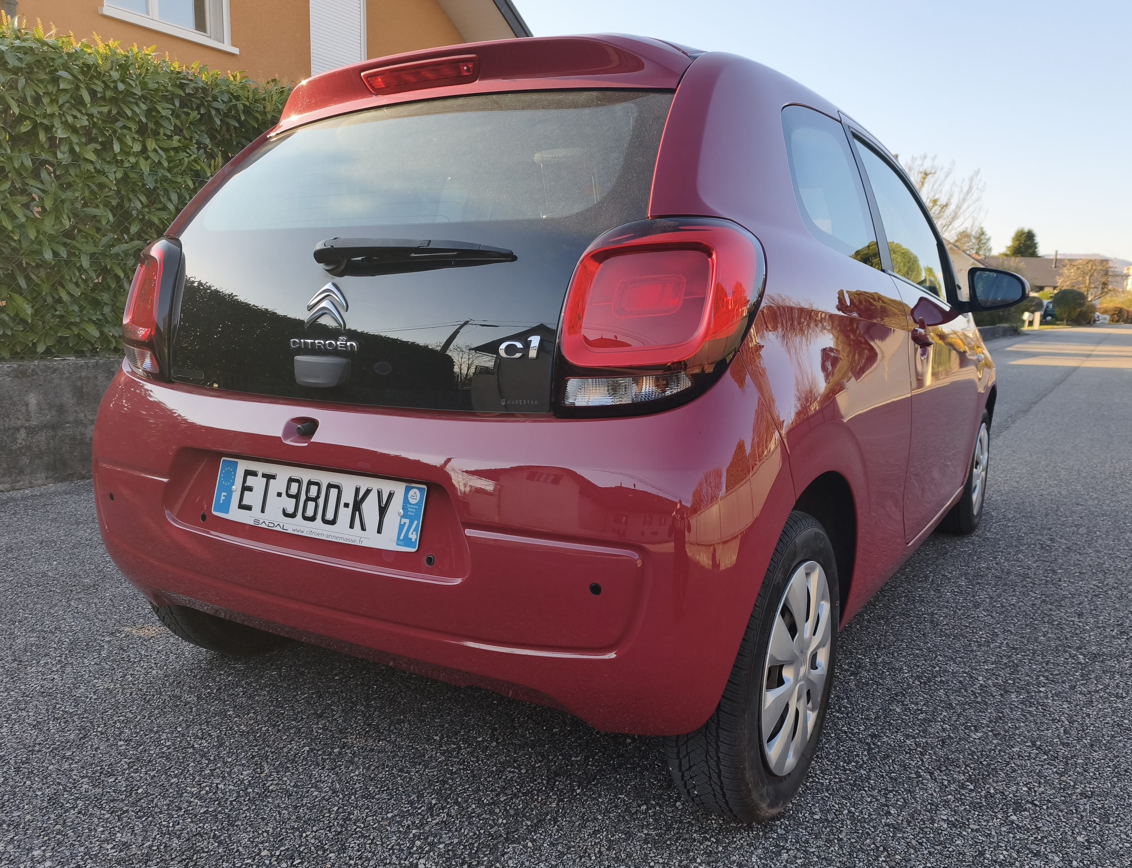 Citroen C1 II avec Régulateur de vitesse