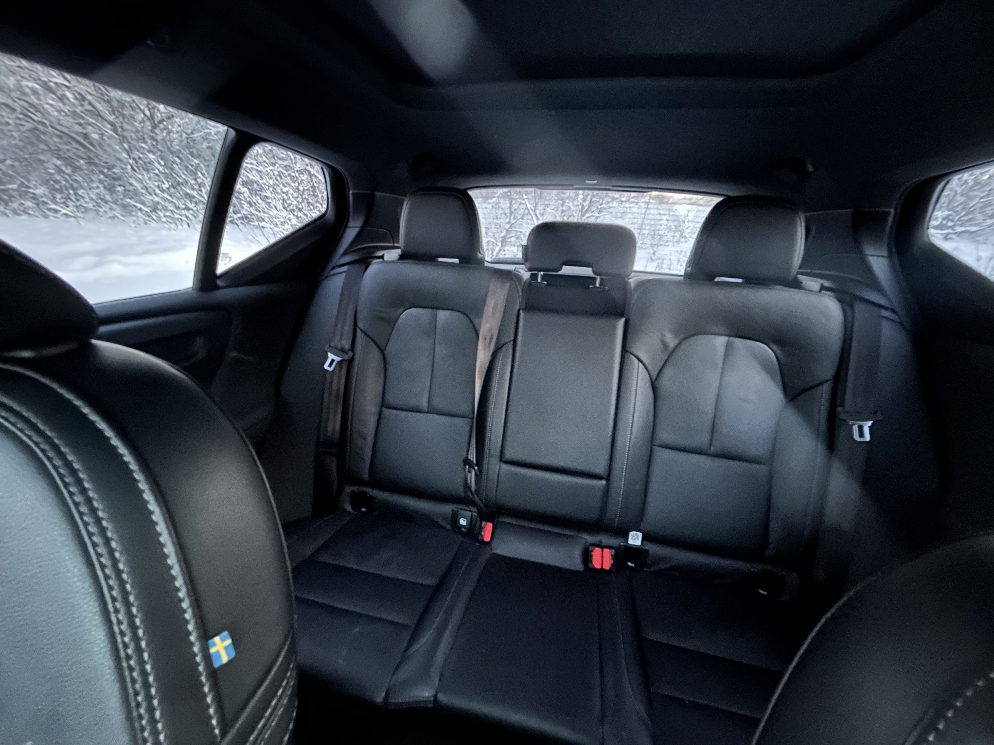 Volvo C40 Recharge med Lydinngang