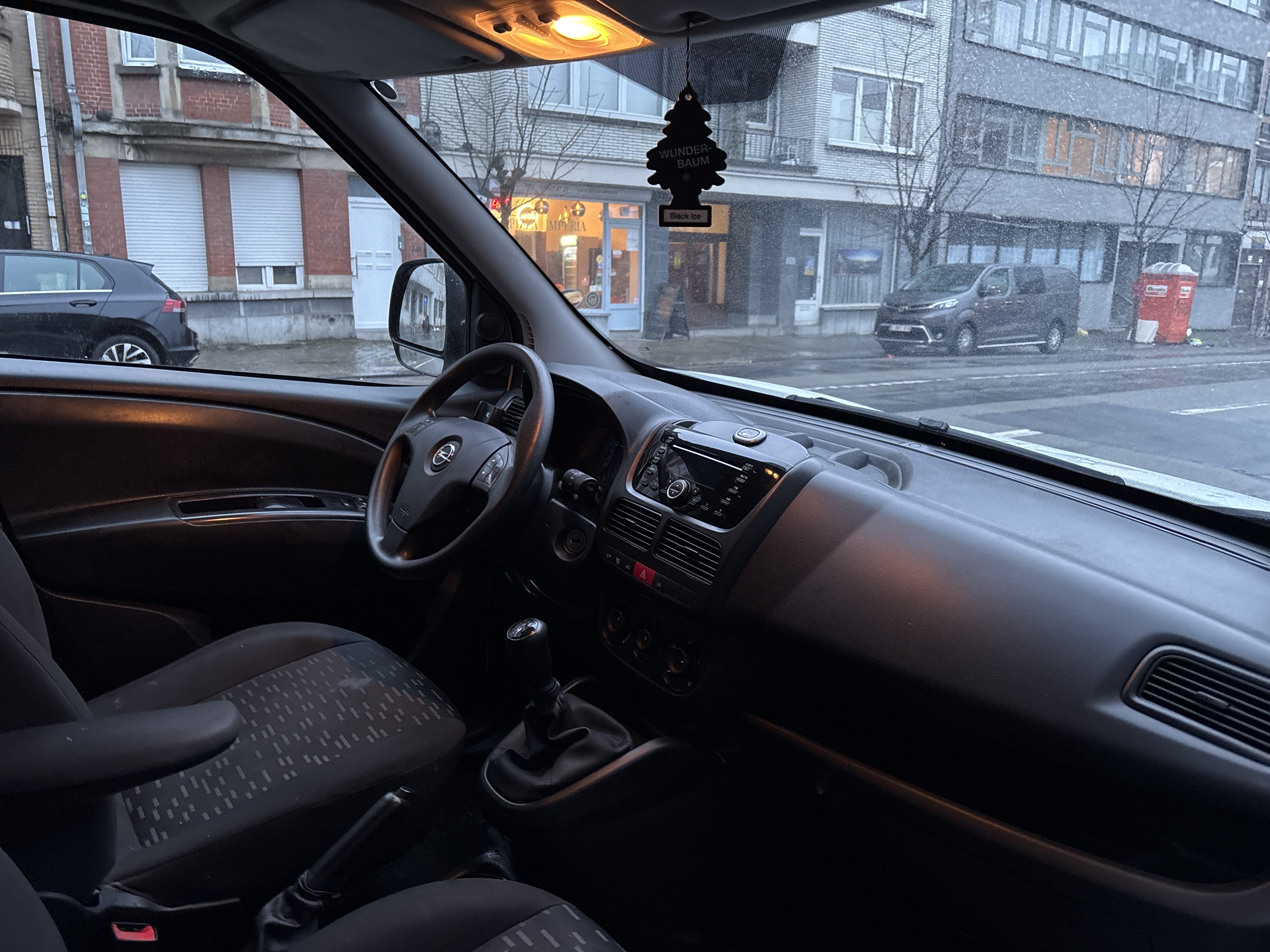 Opel Combo met Apple CarPlay