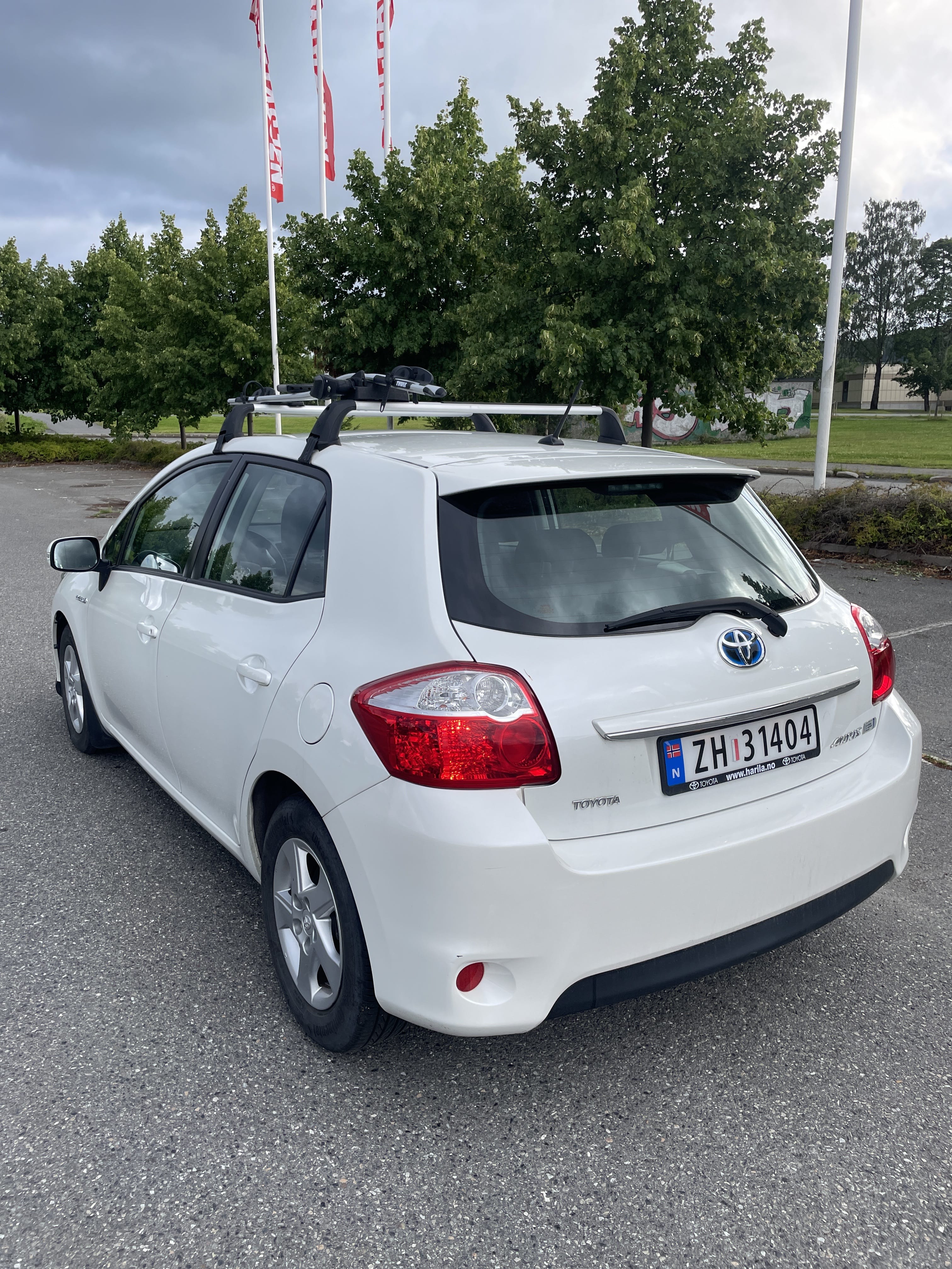 Toyota Auris med Babysete