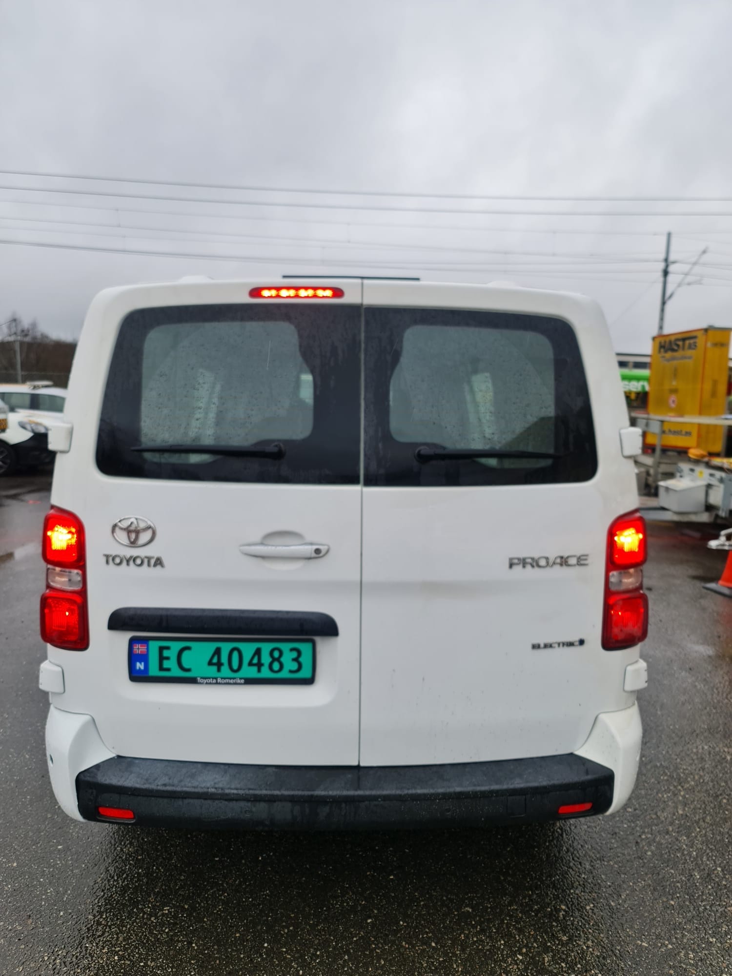 Toyota Proace Varebil with GPS