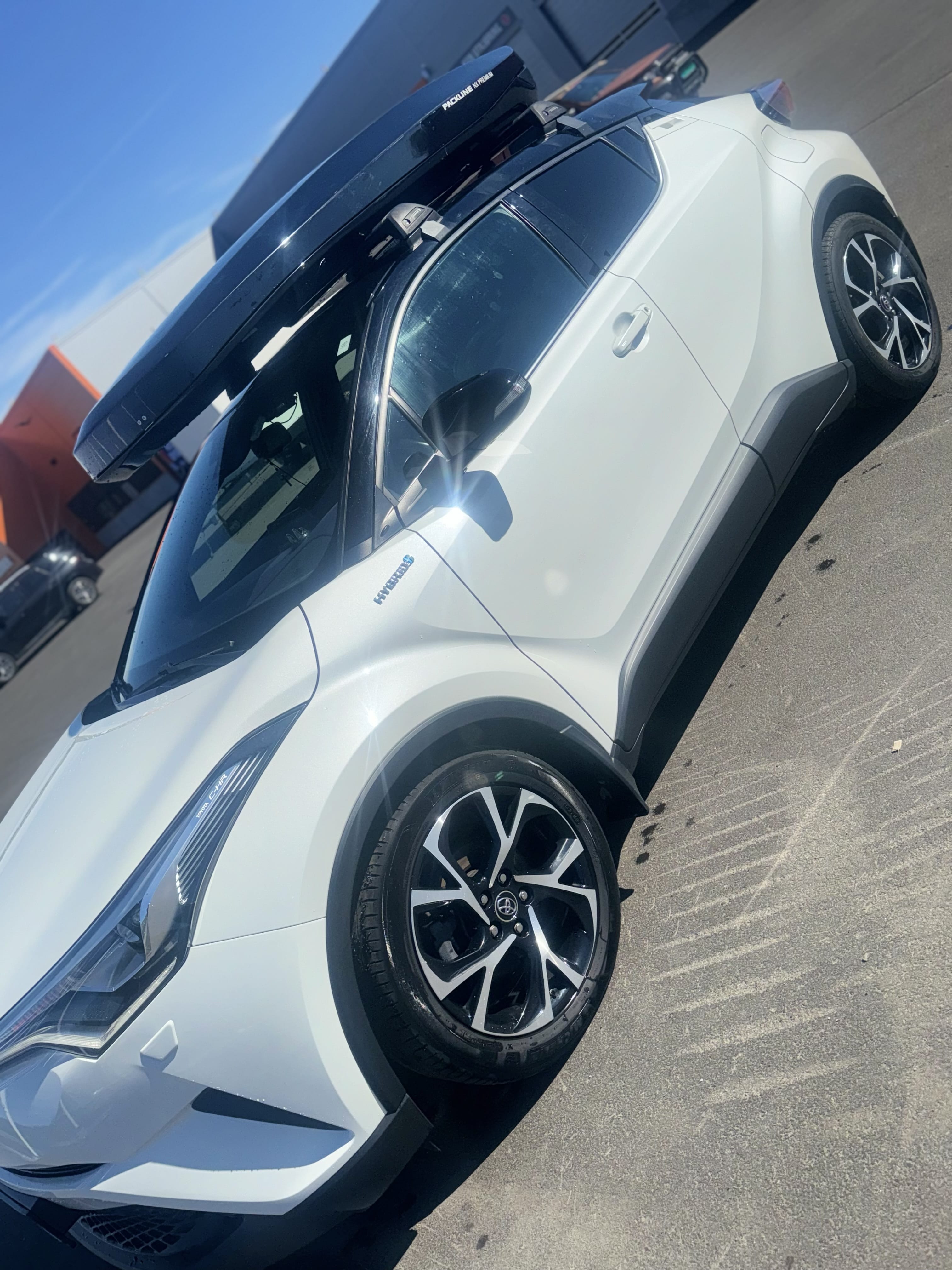 Toyota C-HR med Vinterdekk