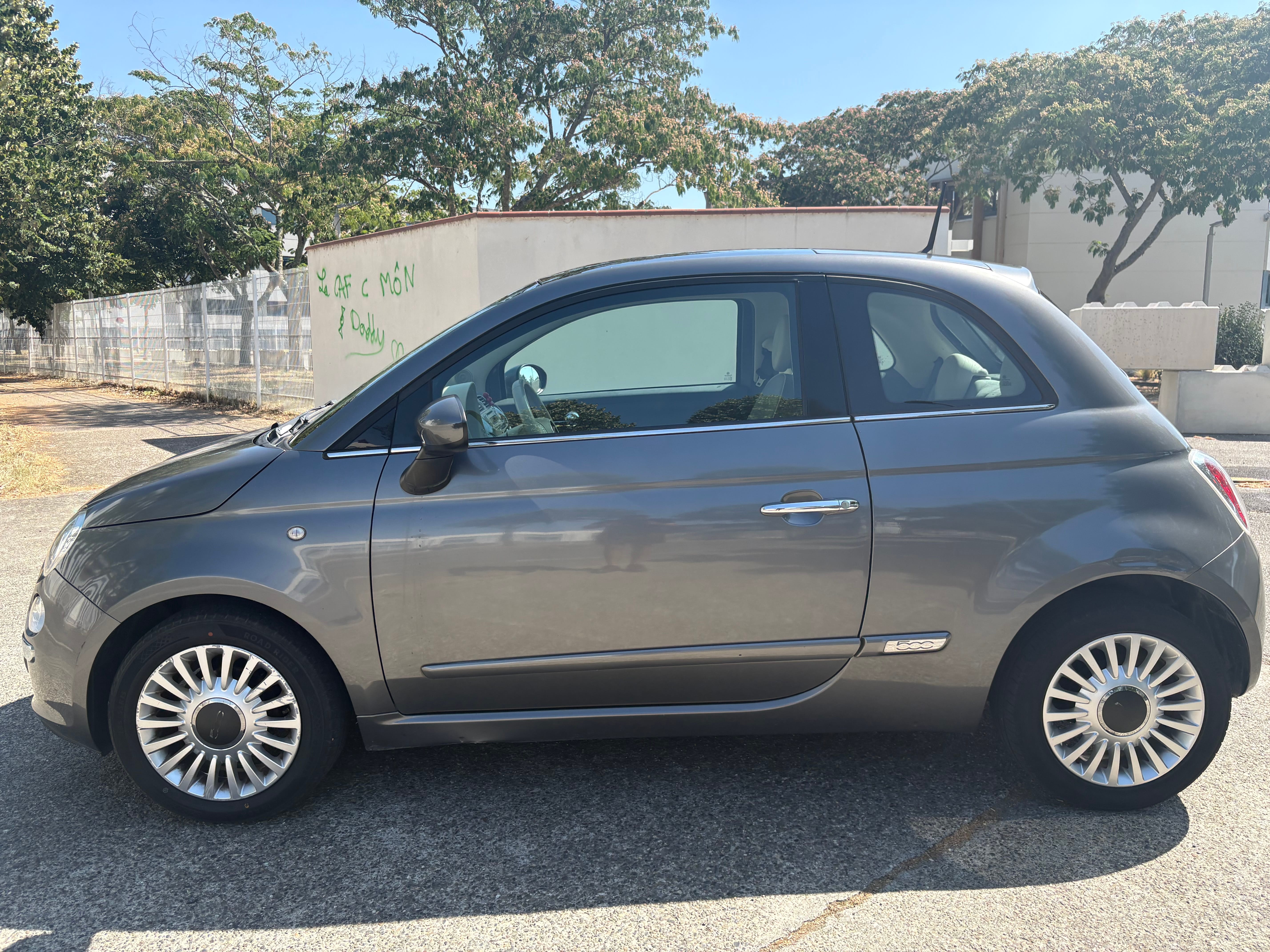 Fiat 500 avec Autoradio