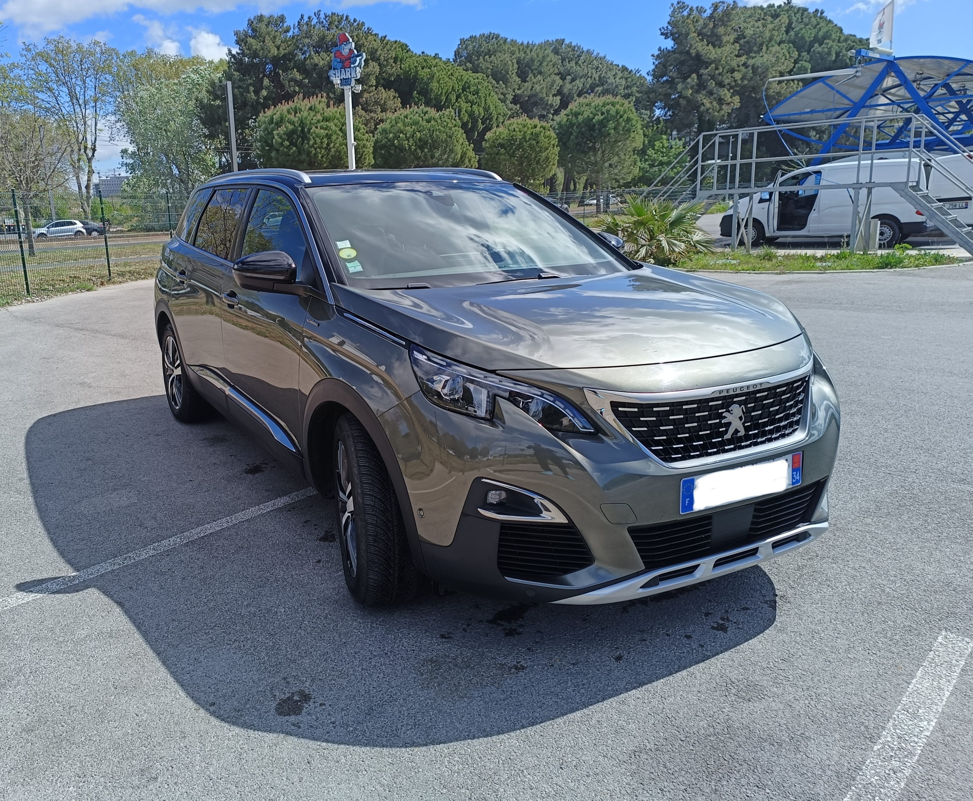 Peugeot 5008, 2018, Diesel, automatique, 7 places