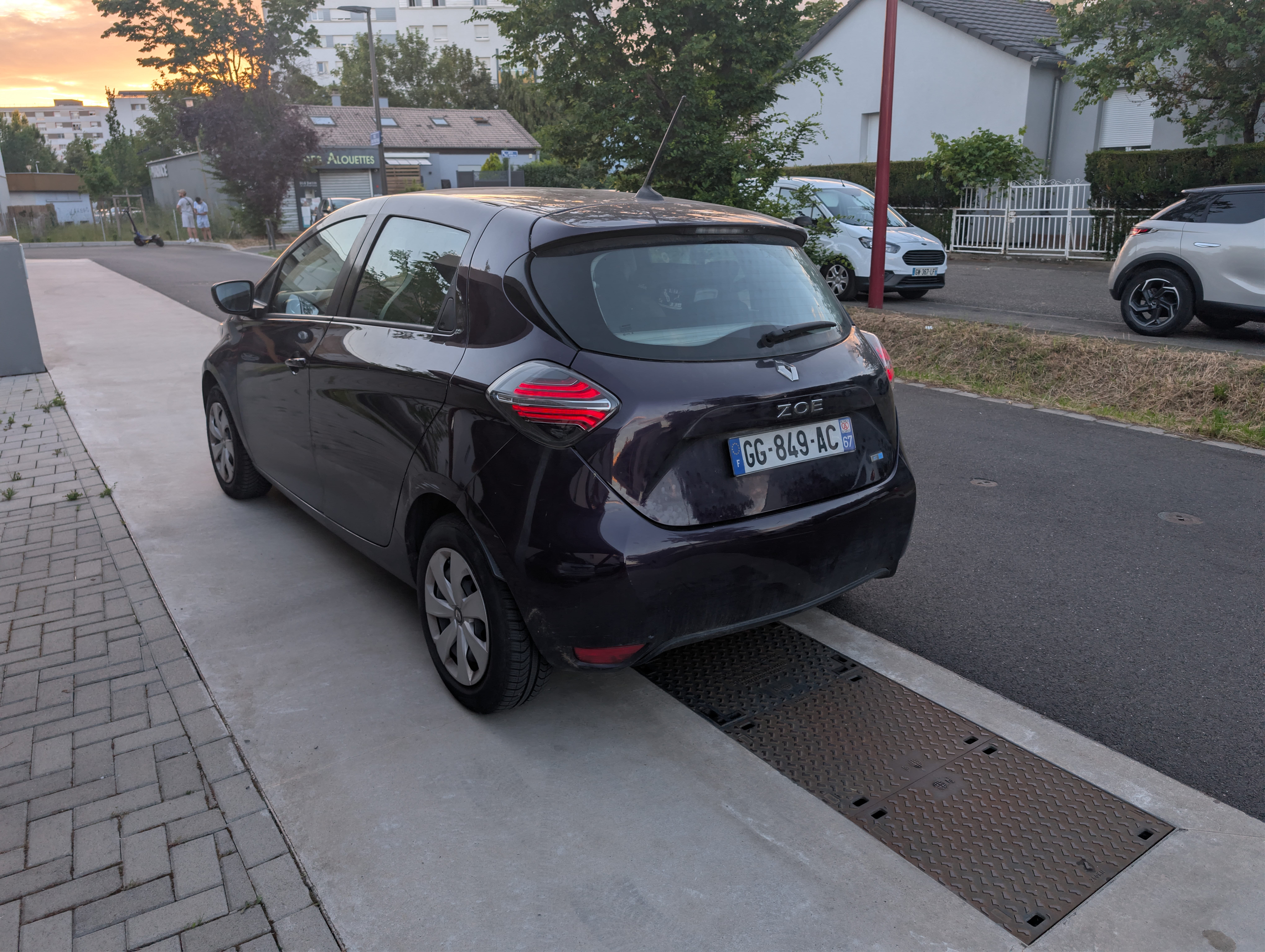 Renault ZOE avec GPS
