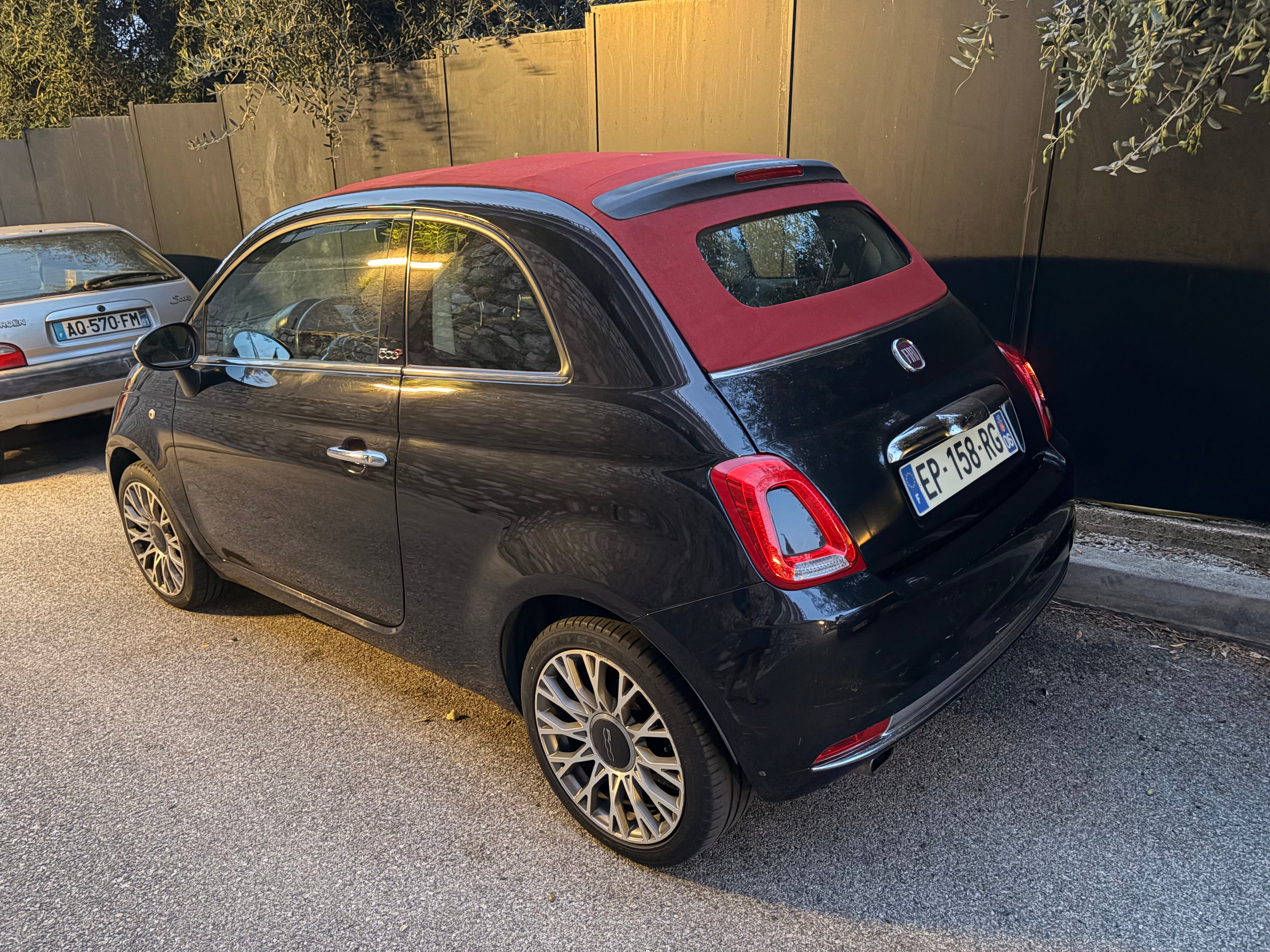 Fiat 500 C avec Climatisation