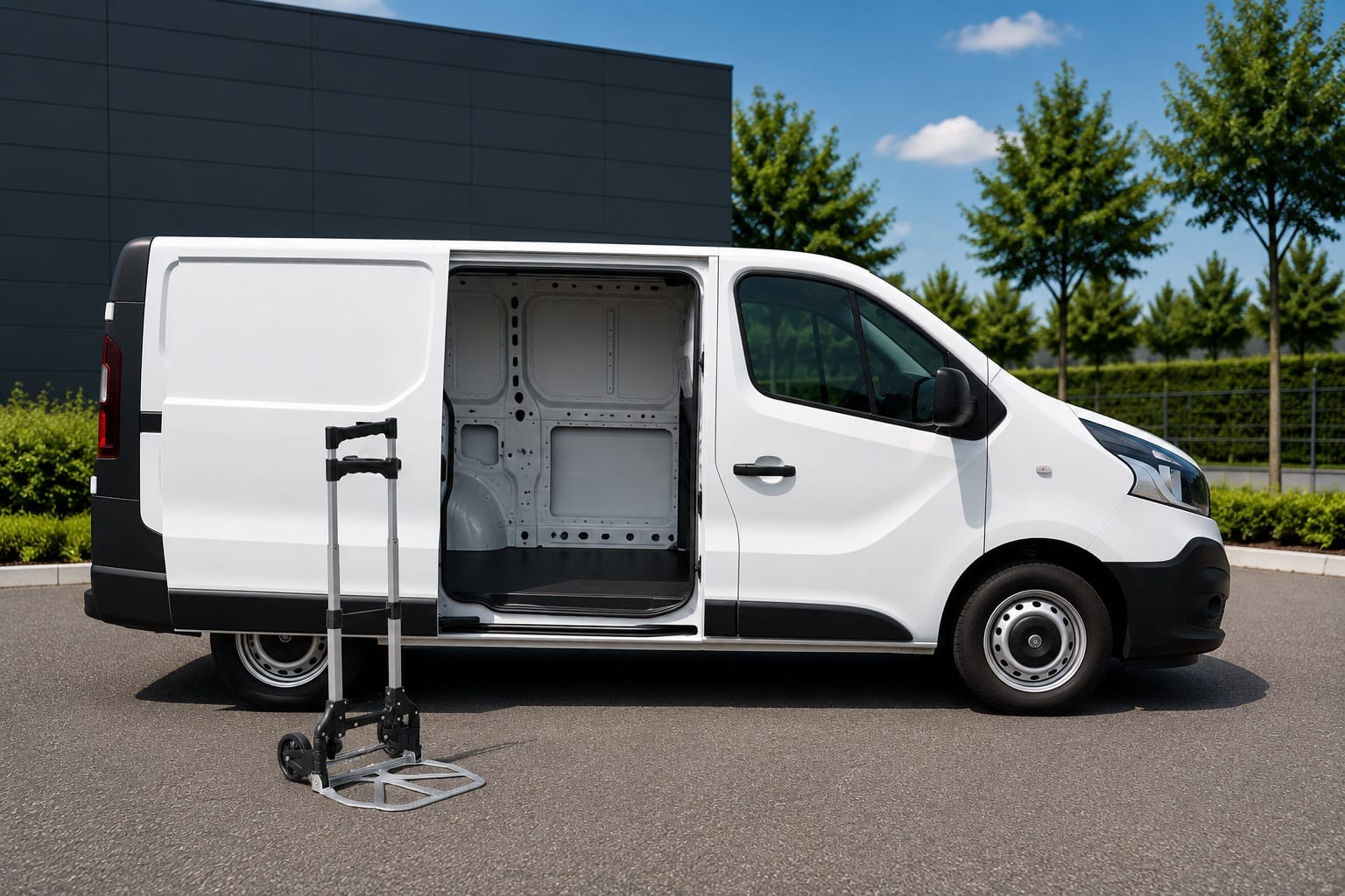 Renault Trafic Parking Gratuit à Clichy – Diable, Sangles & Climatisation avec Climatisation