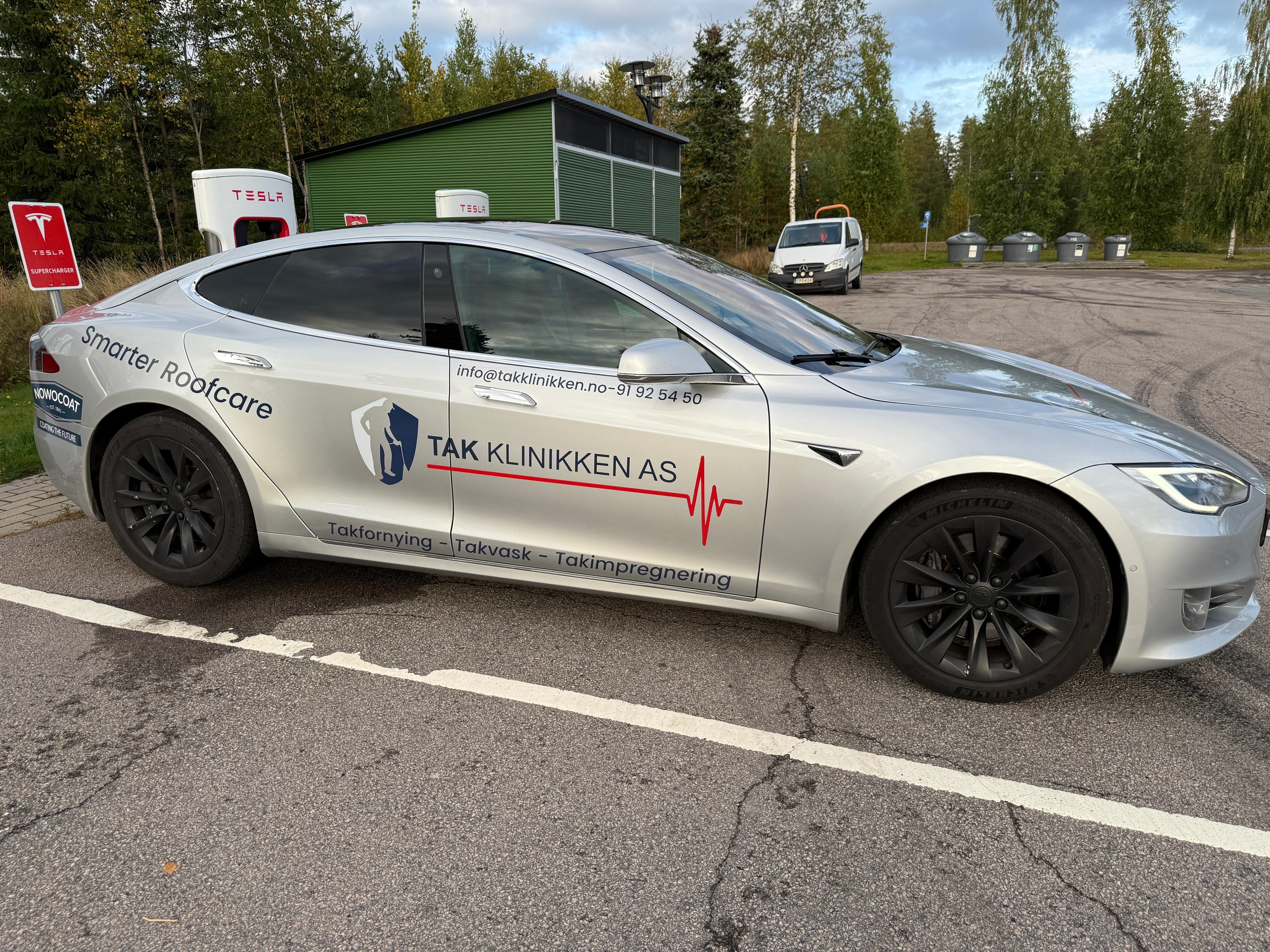 Tesla Model S 100D med Aircondition