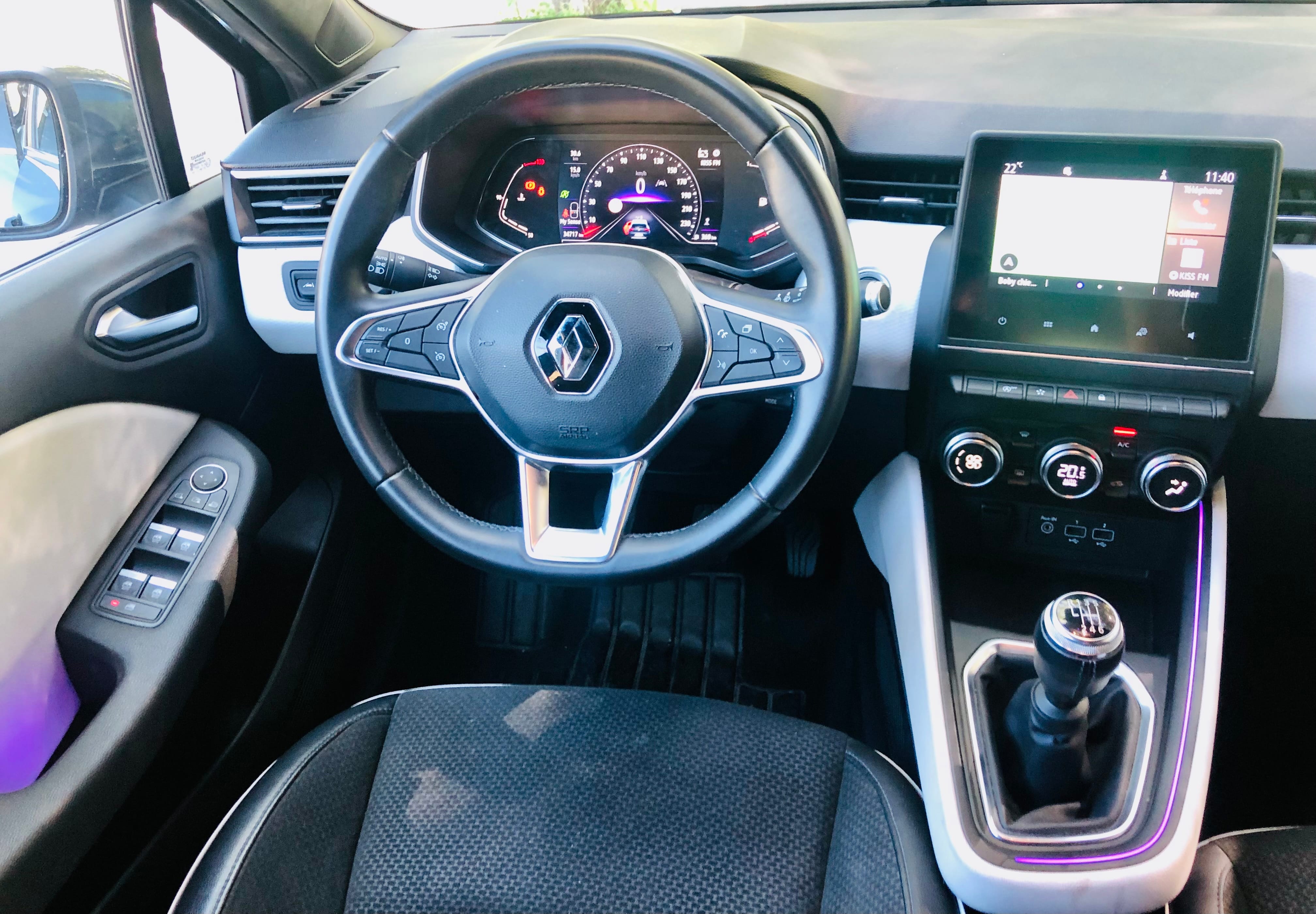 Renault Clio V TCe 90Ch Intens avec Régulateur de vitesse