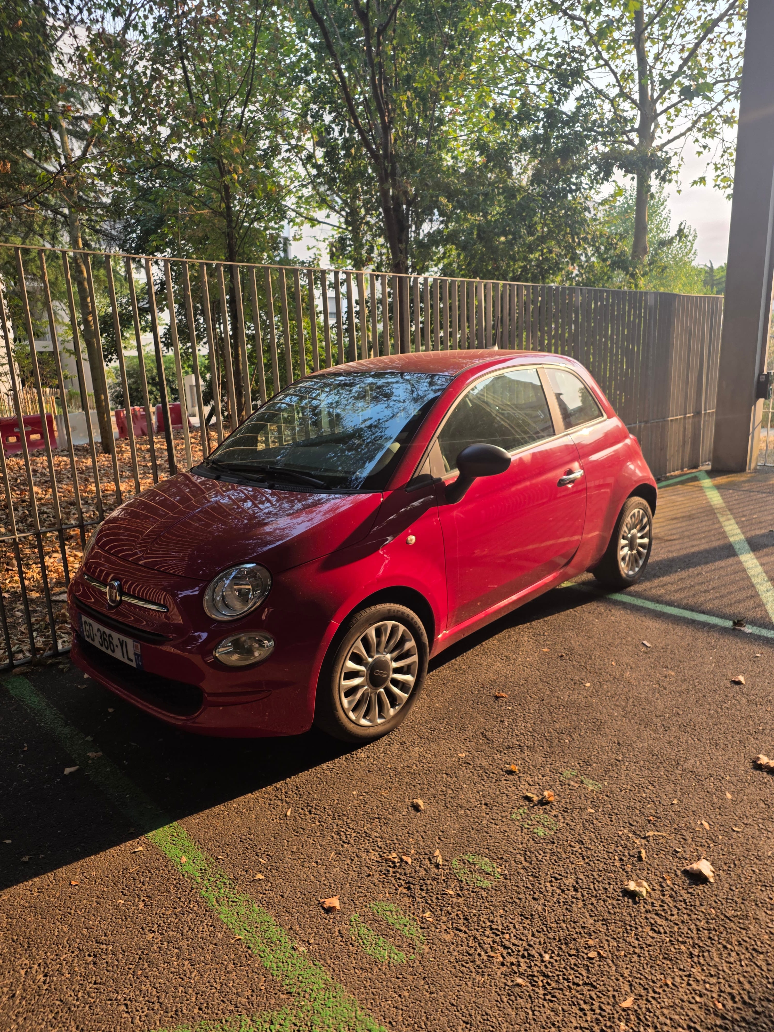 Fiat 500 Hybride avec Port USB