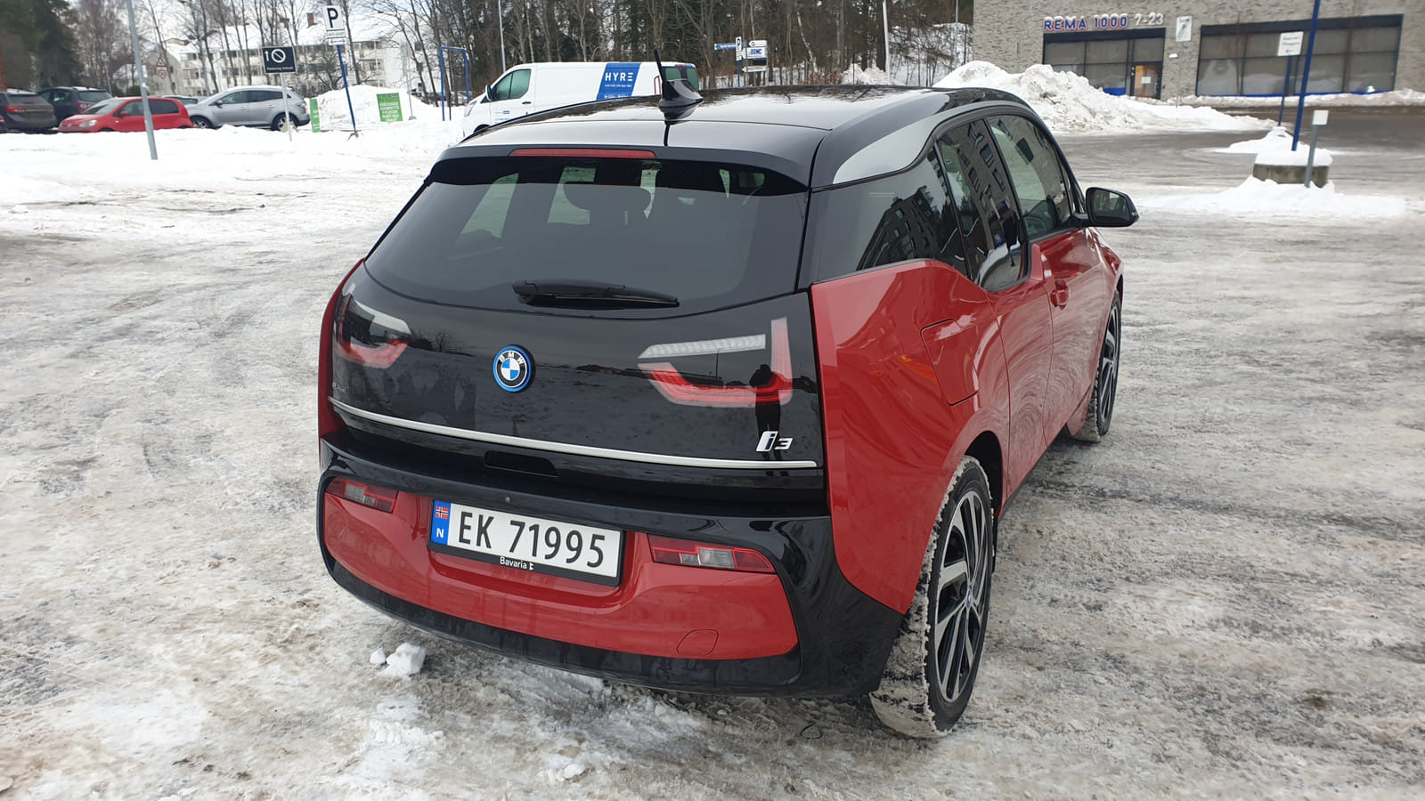 BMW i3 with GPS
