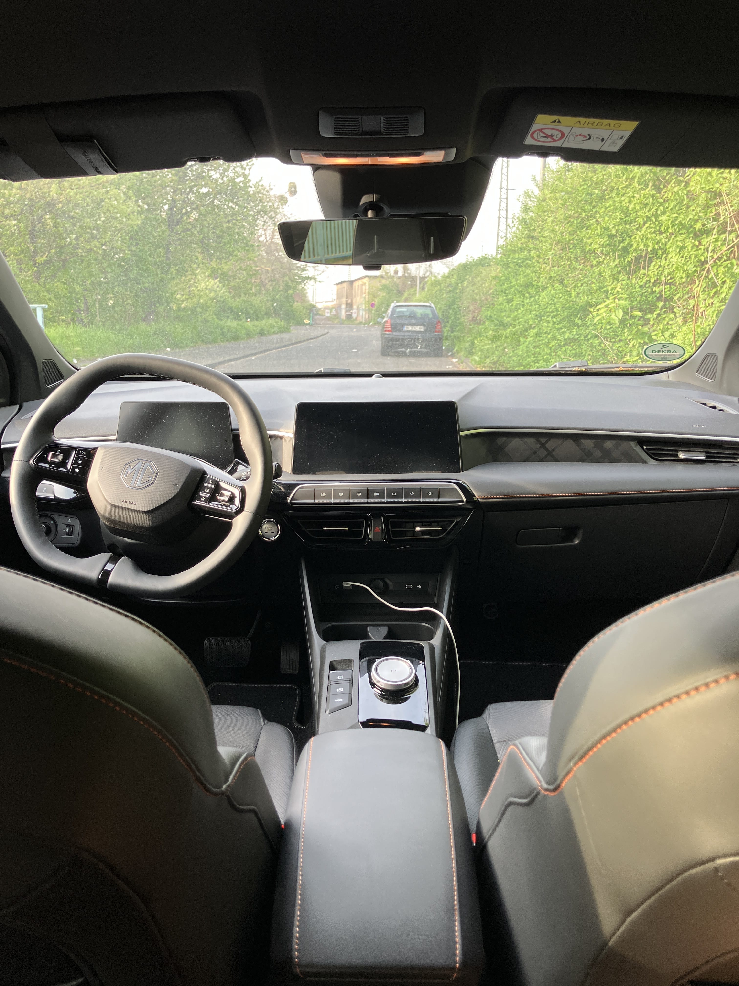 MG MG3 mit Navigationsgerät