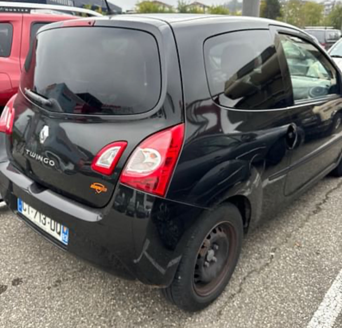 Renault Twingo II Noir Vignette