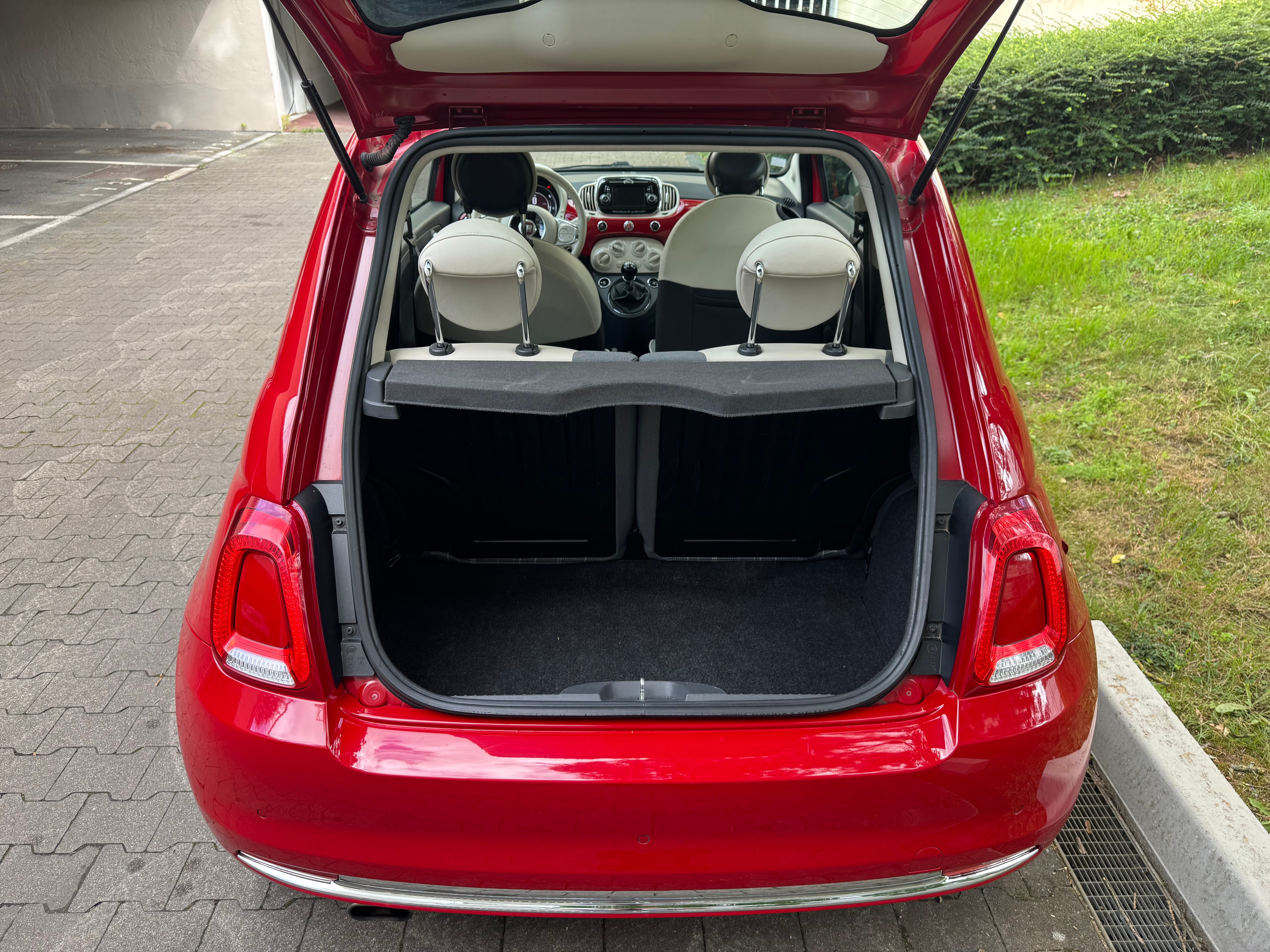 Fiat 500 con Radio 