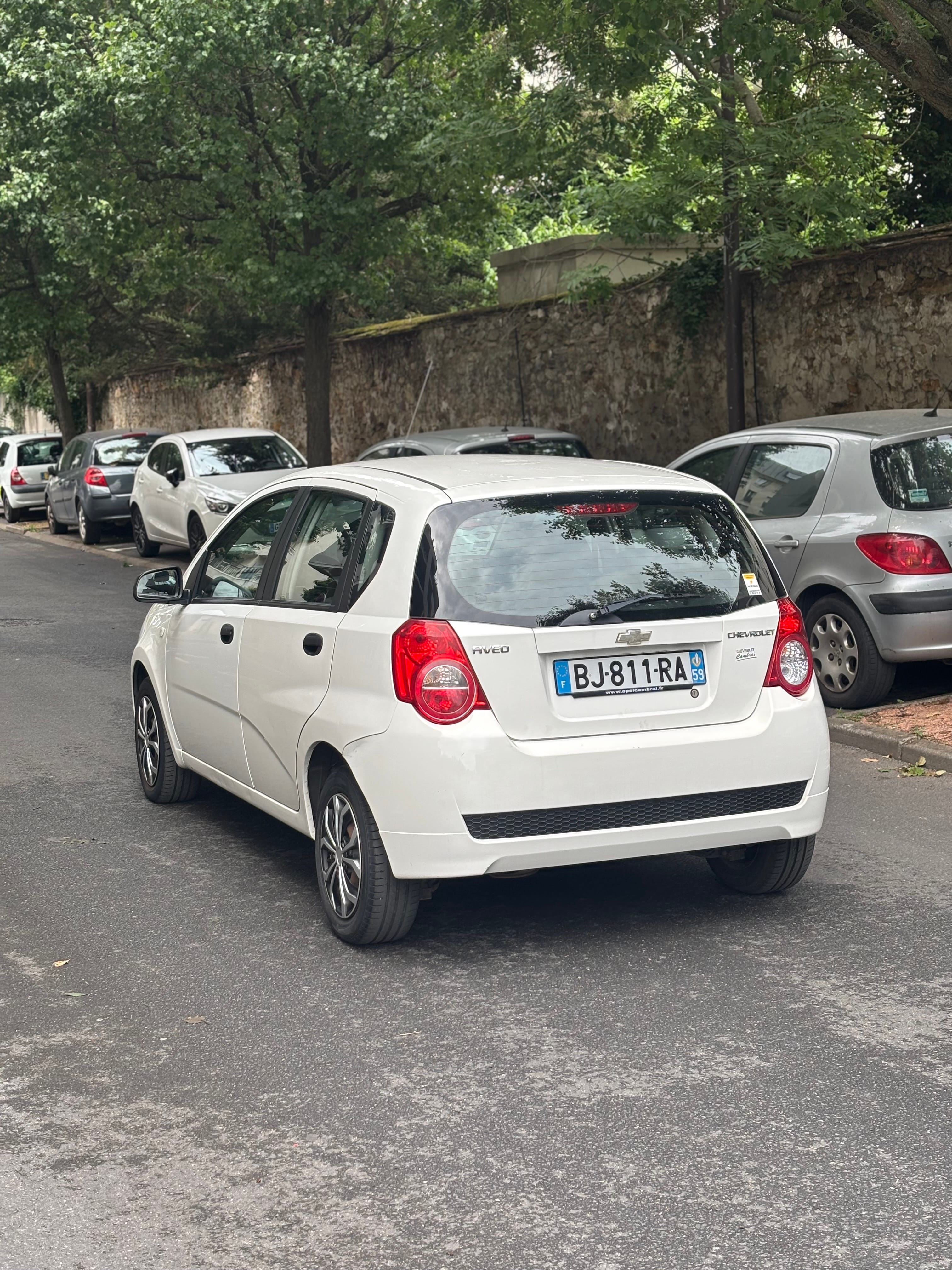 Chevrolet Aveo avec Quatre roues motrices
