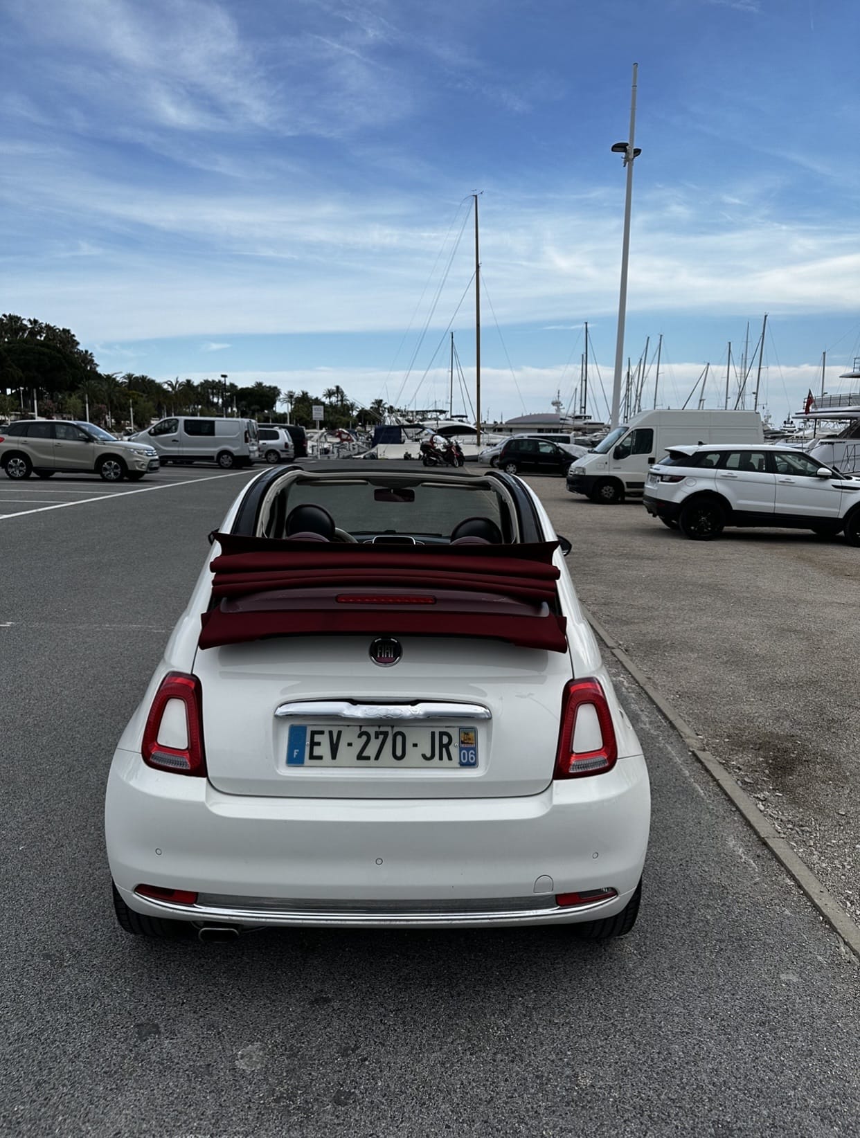Fiat 500 C avec Régulateur de vitesse