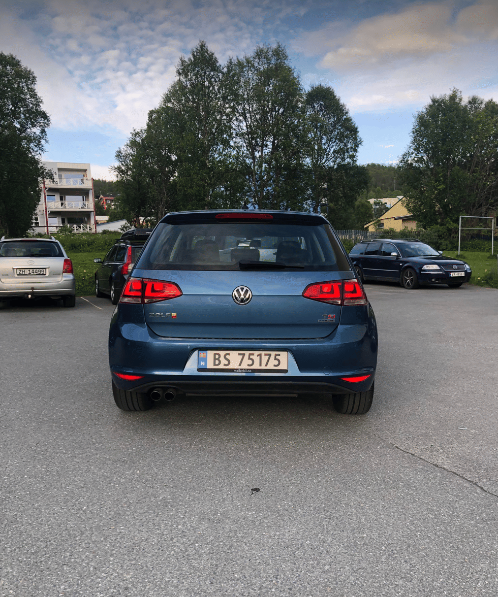 Volkswagen Golf with Bluetooth audio