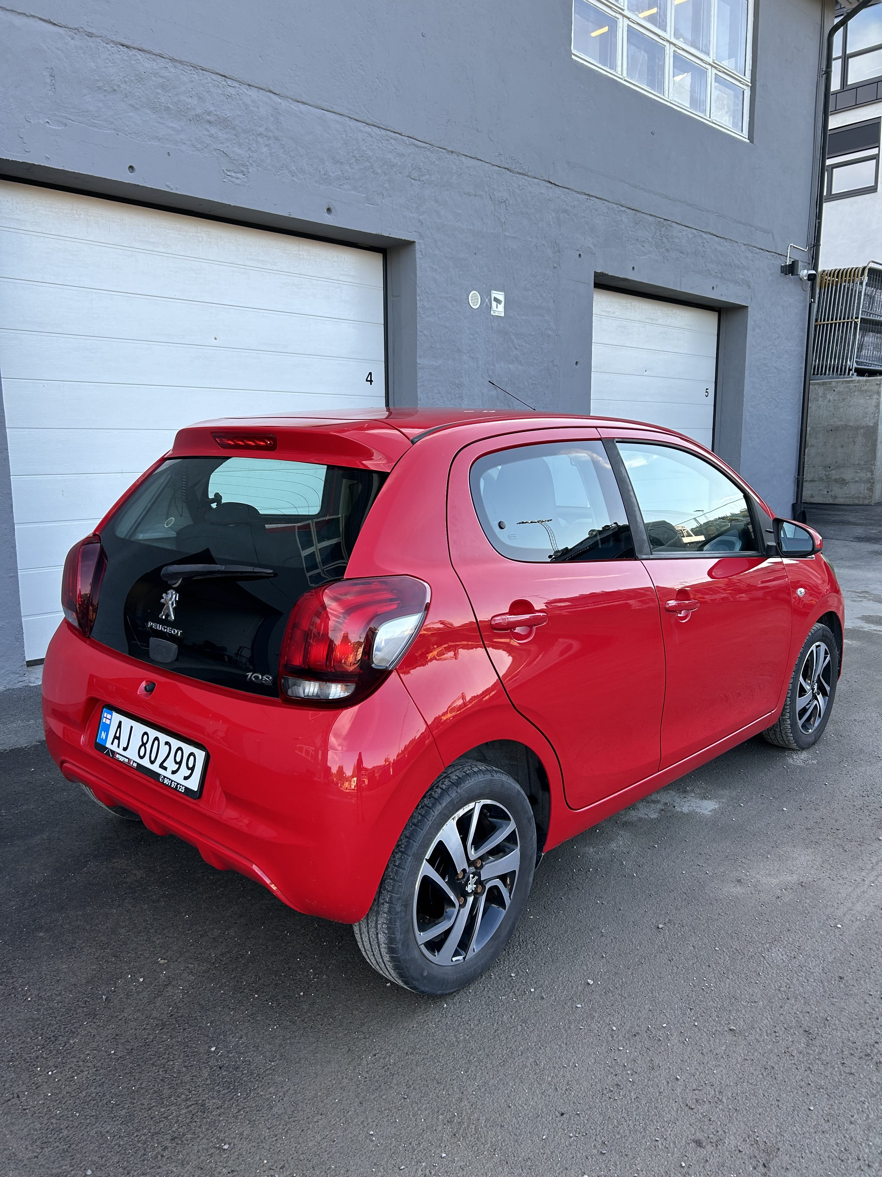 Peugeot 108 med Bluetooth audio