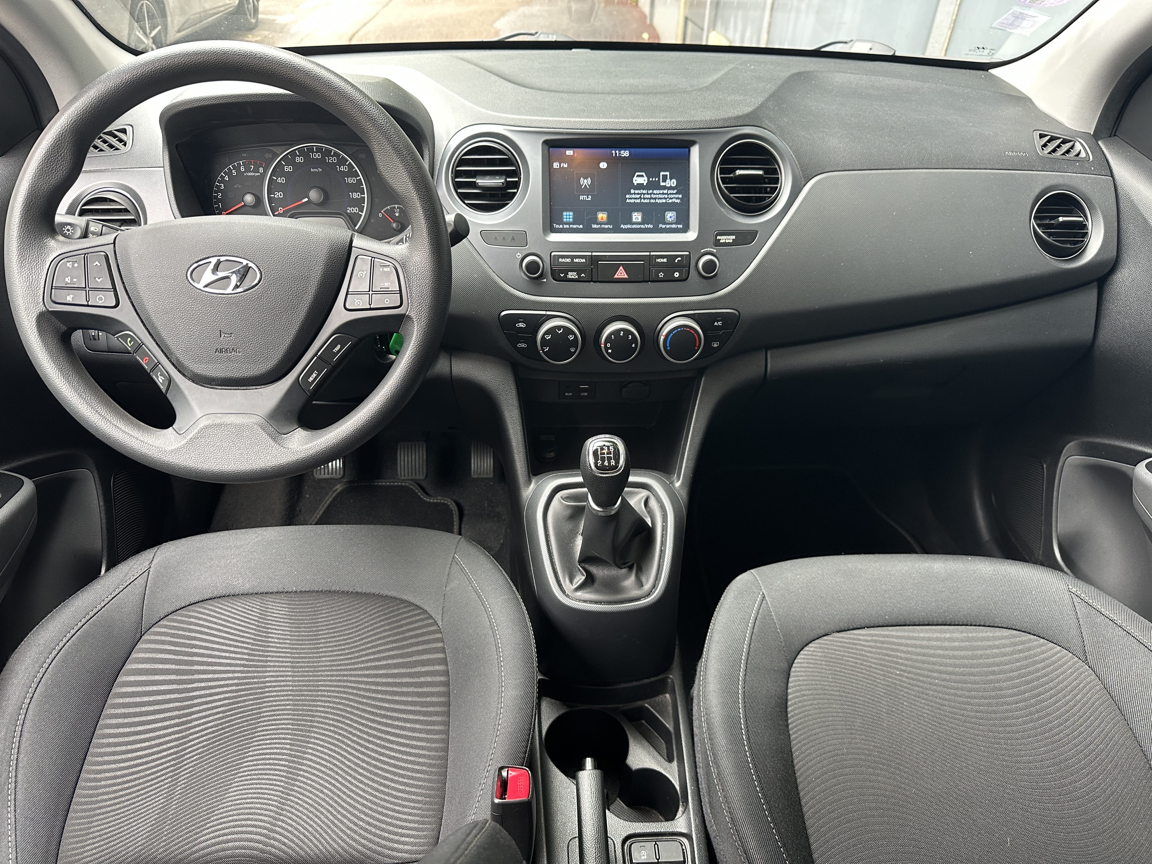 Hyundai i10 avec Audio Bluetooth