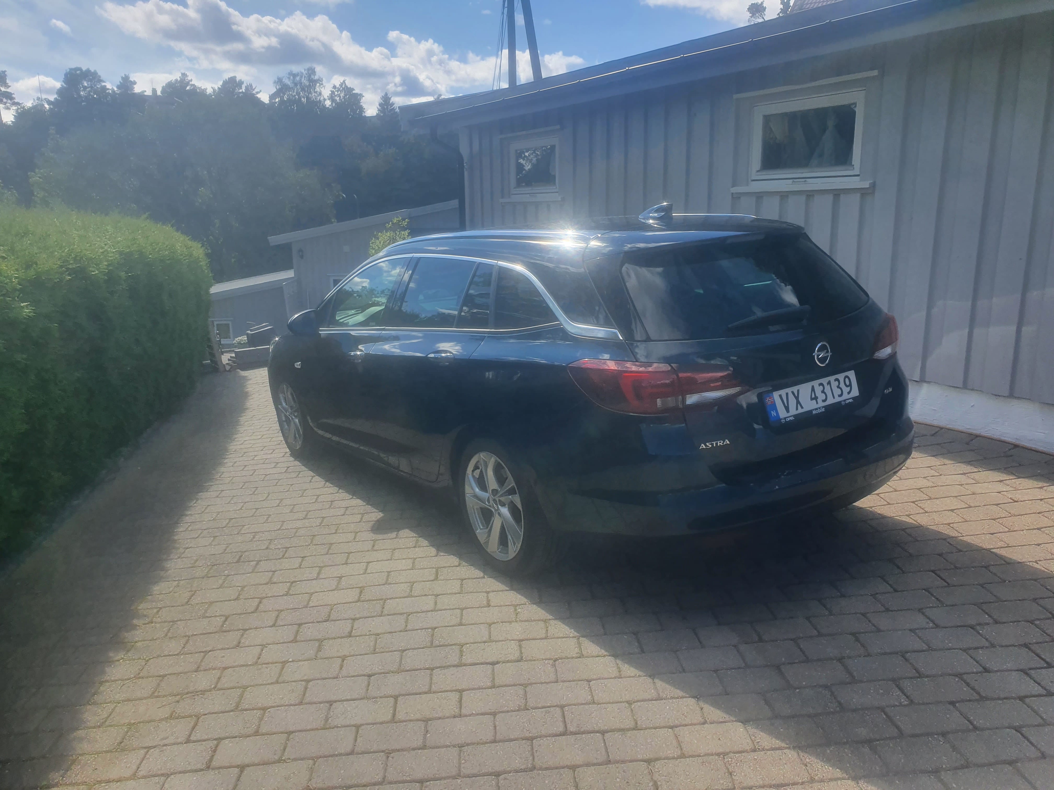 Opel Astra with GPS