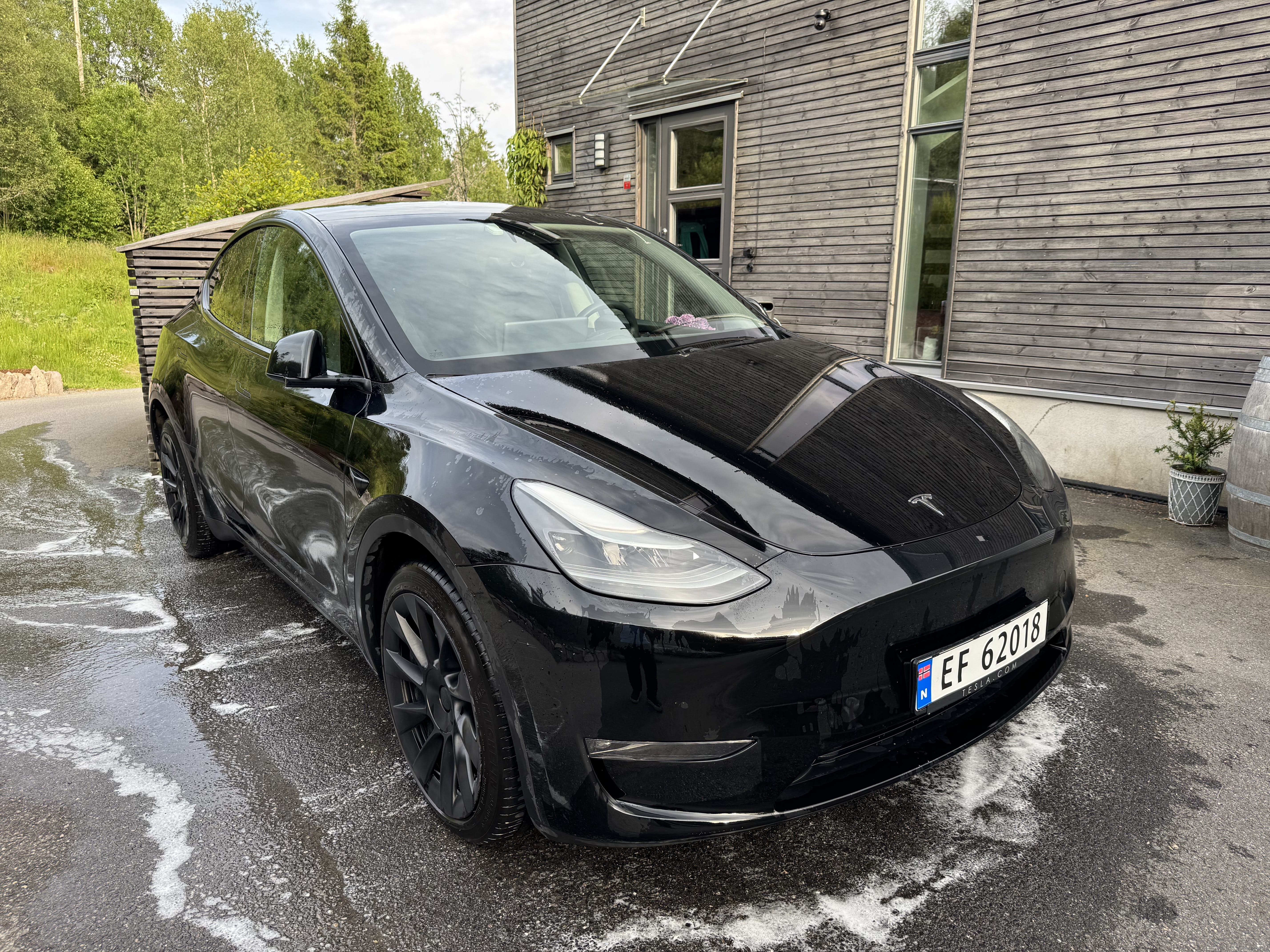 Tesla Model Y with Dashcam