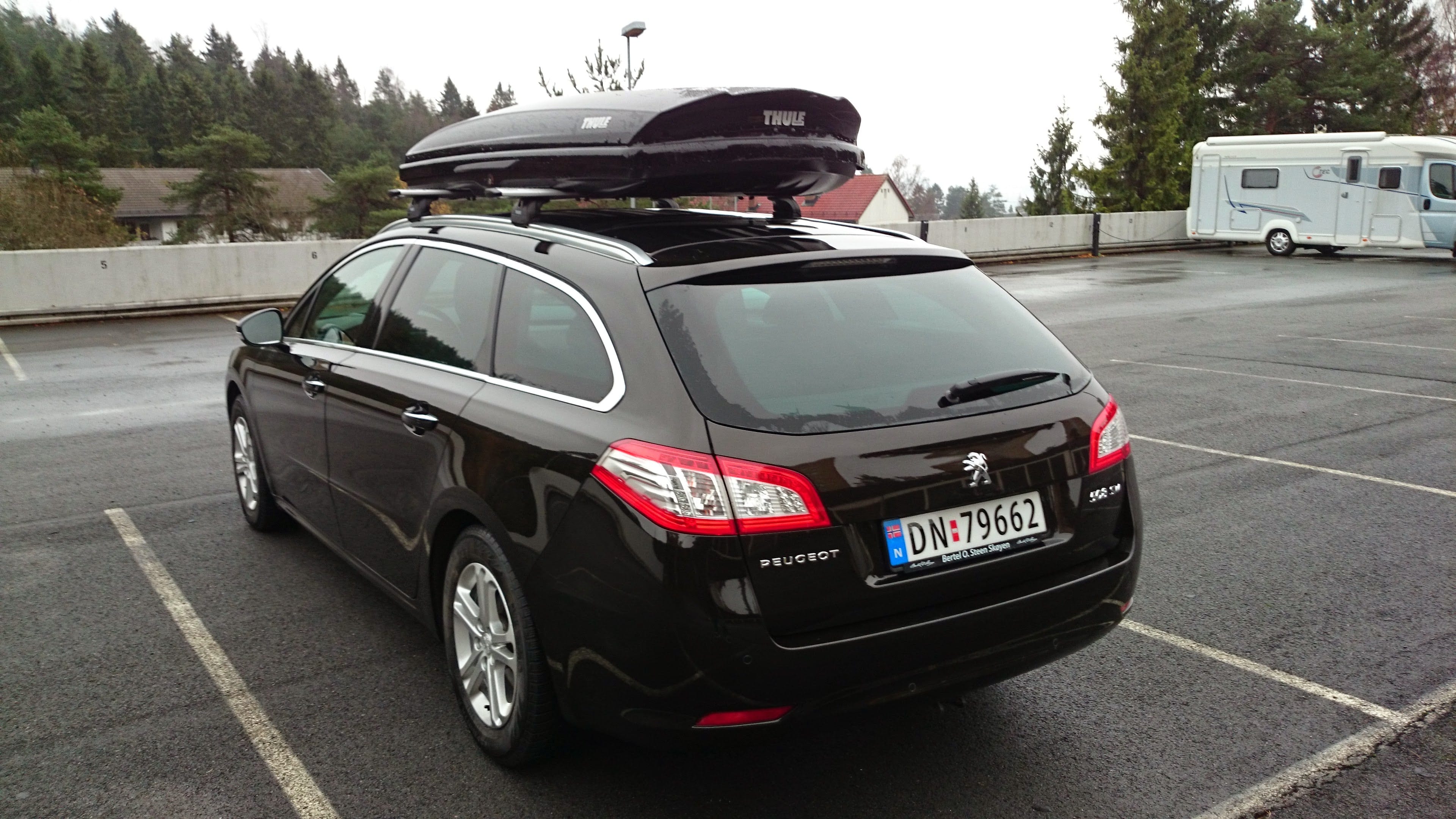 Peugeot 508 SW med GPS
