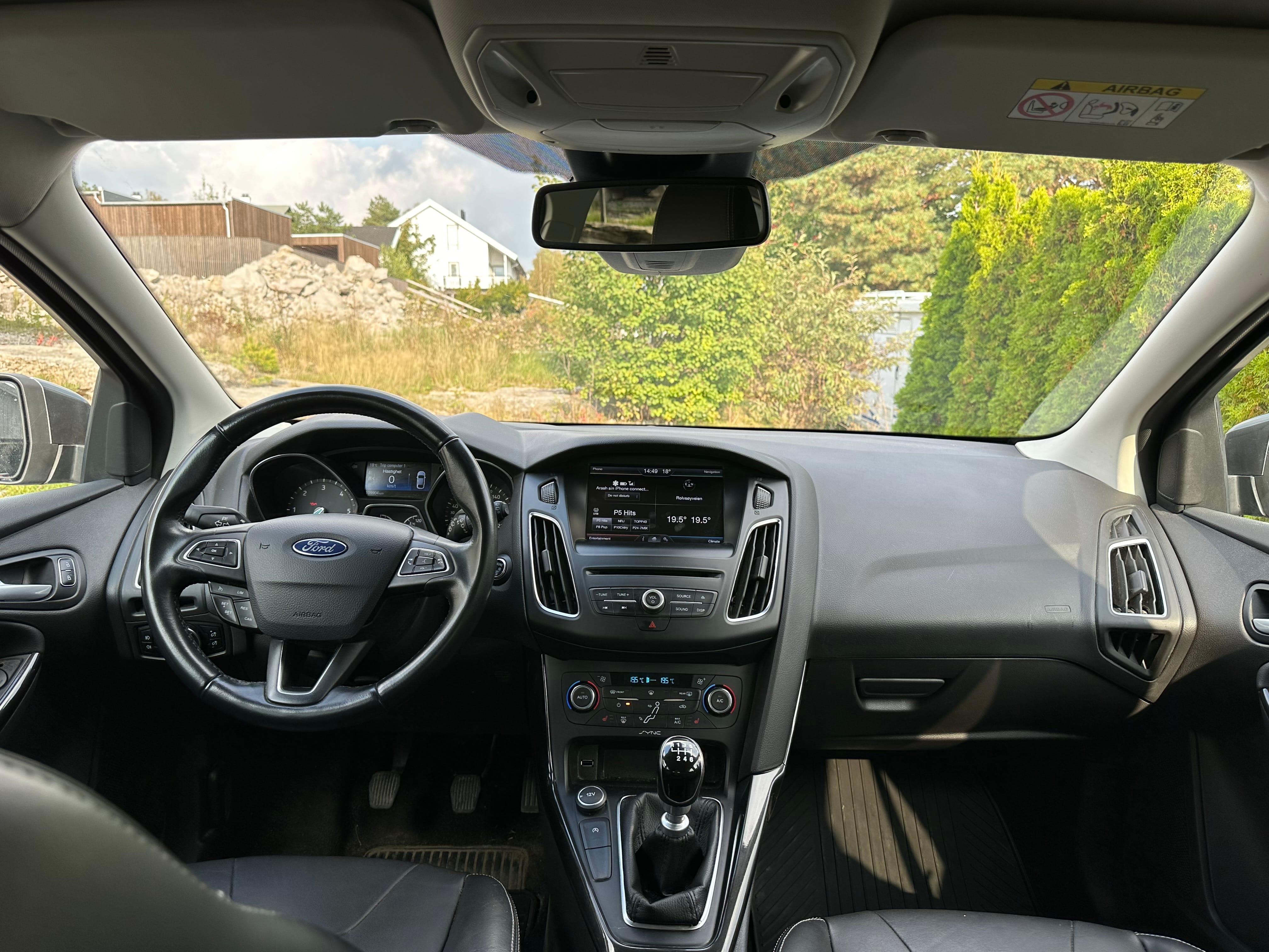 Ford Focus 1,6 TDCI Navi dab+ flott bil med Cruisekontroll