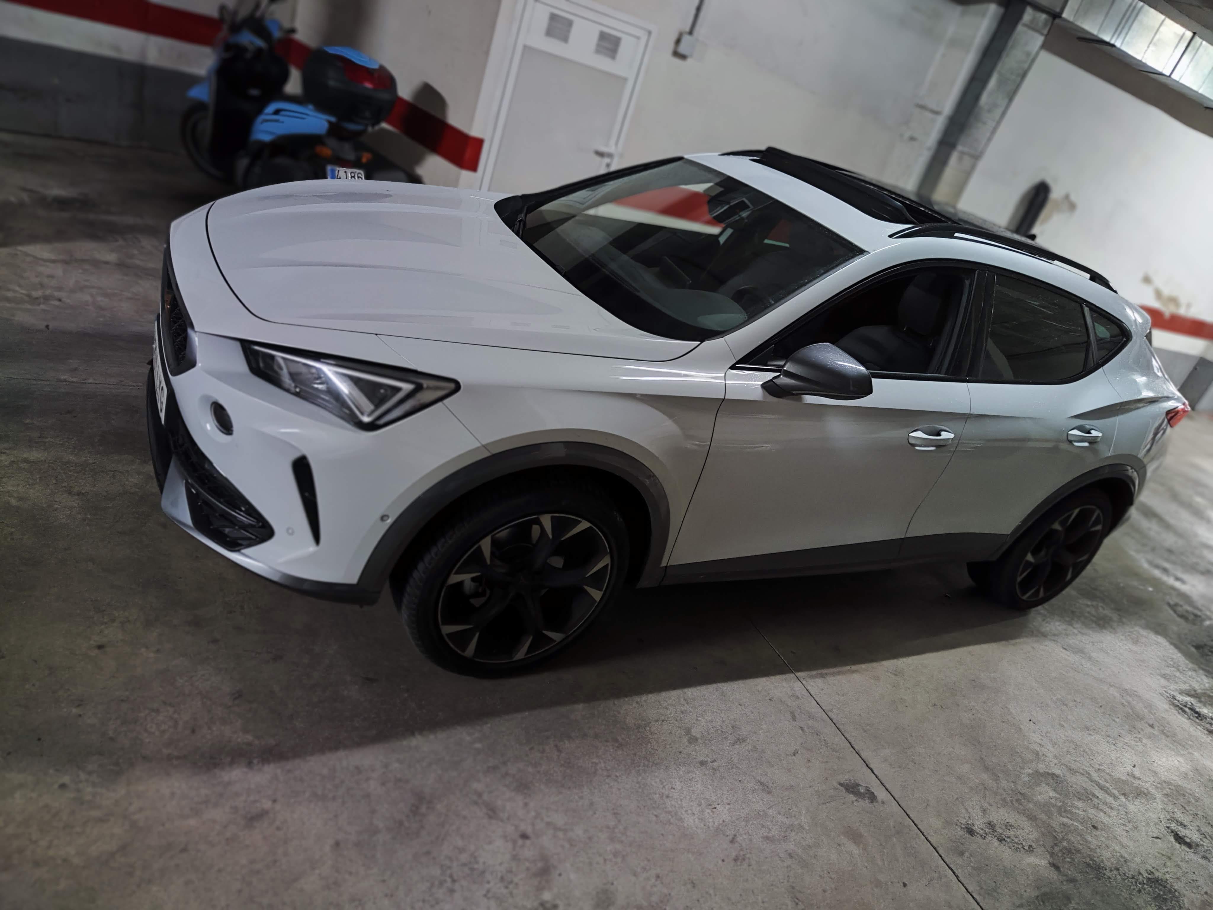 Cupra Formentor with Baby seat