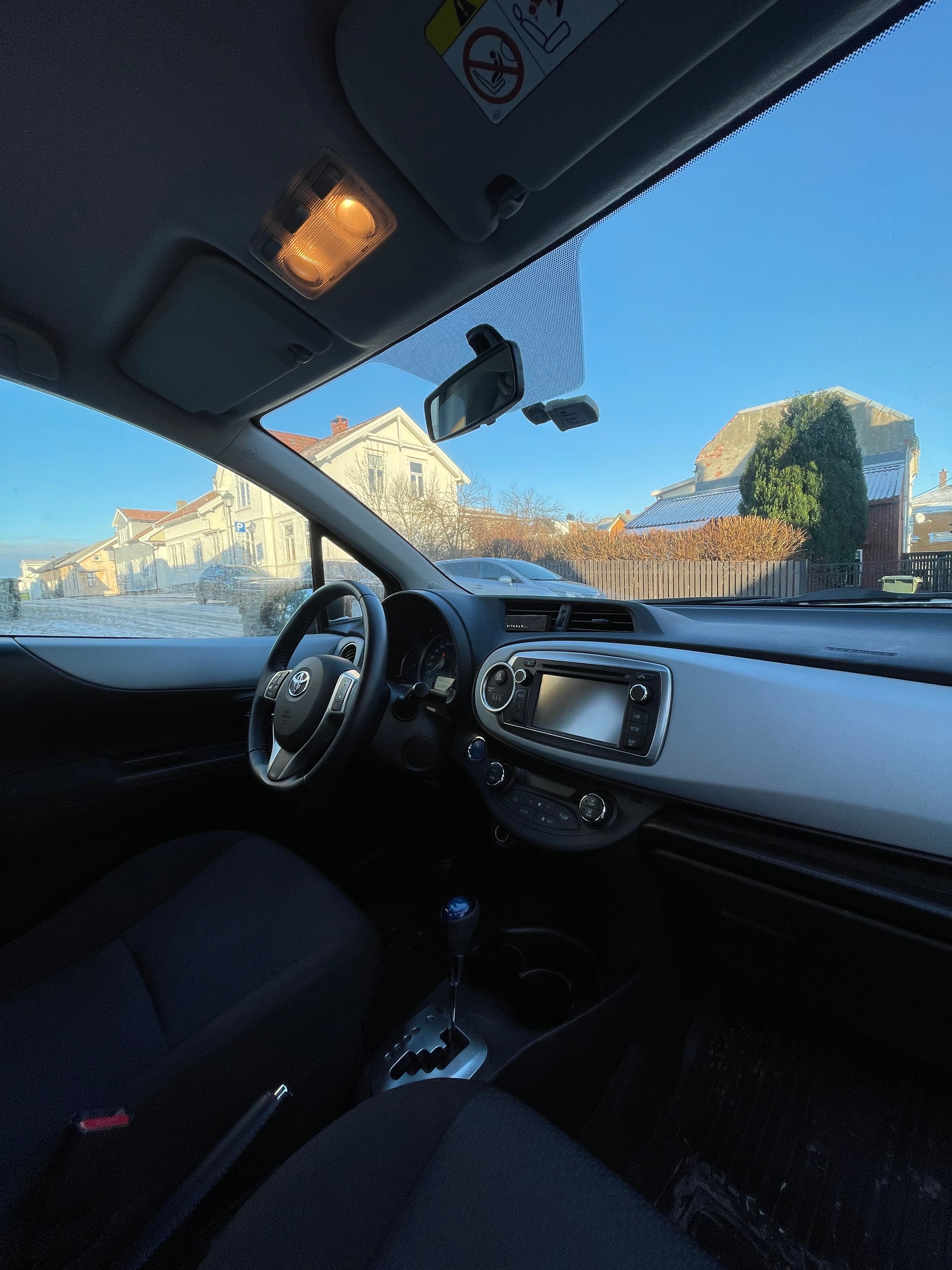 Toyota Yaris Hybrid med Vinterdekk