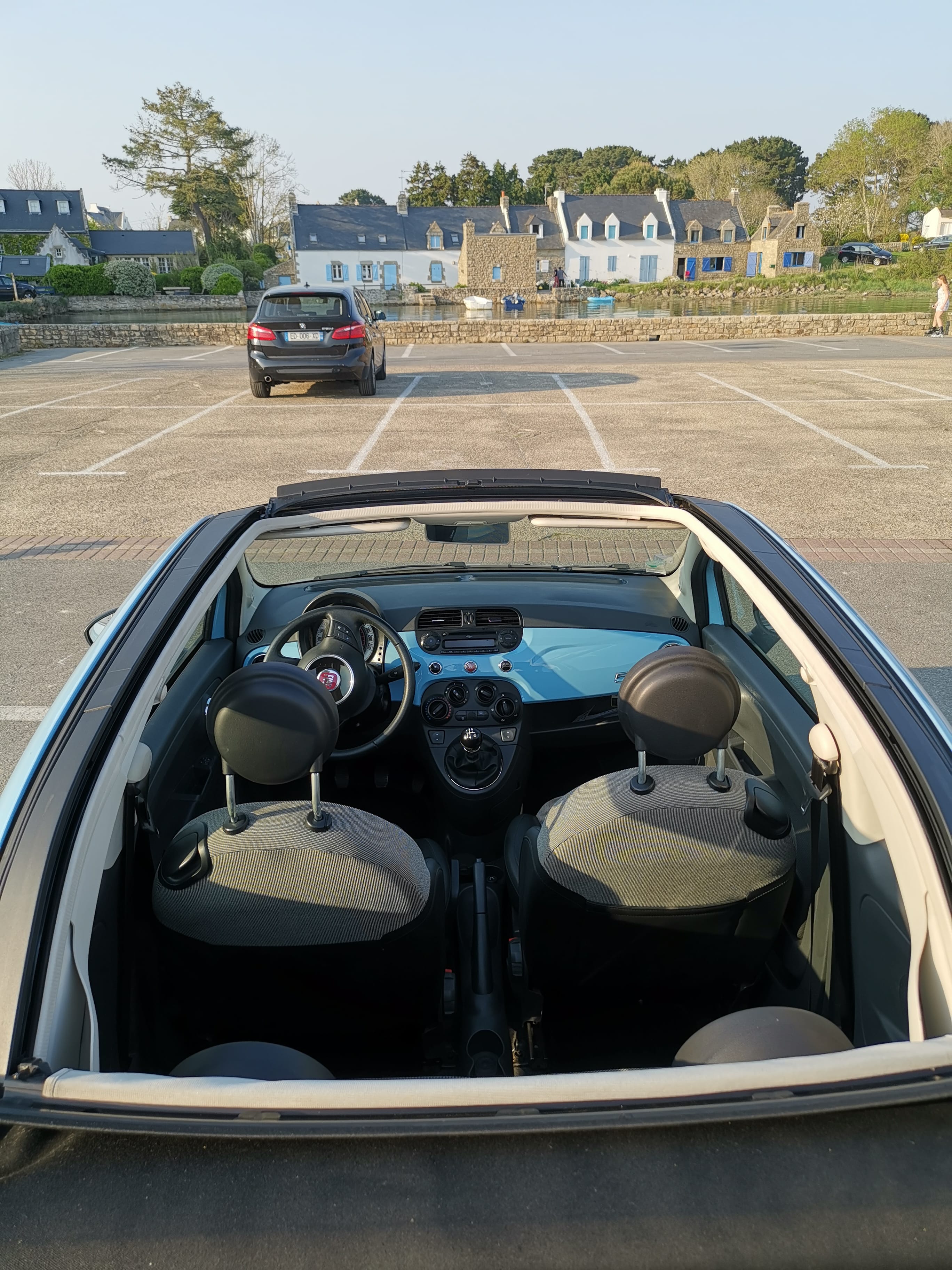 Fiat 500 C Cabriolet Version Grand Bleu