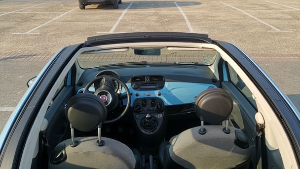 Fiat 500 C Cabriolet Version Grand Bleu