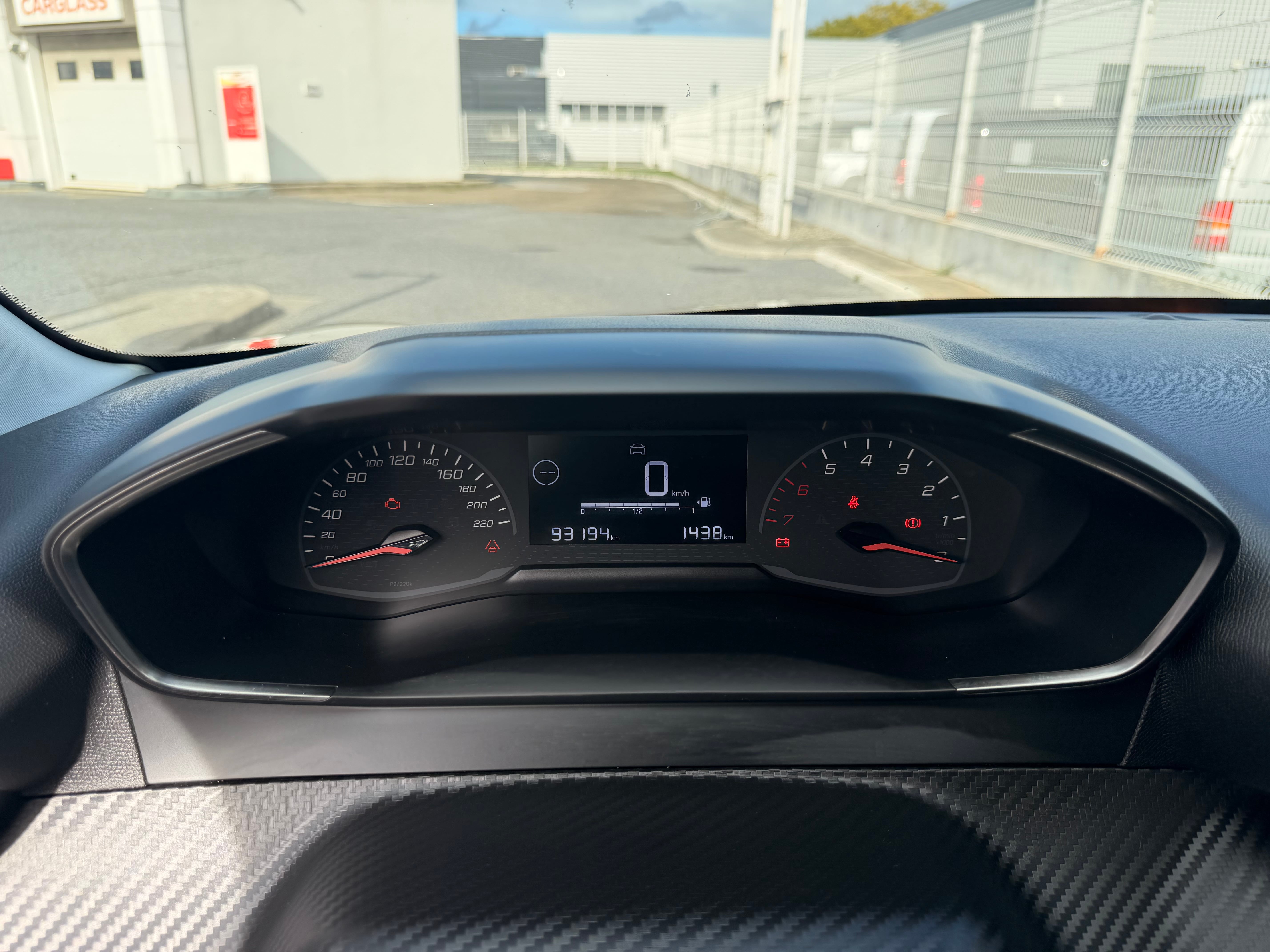 Peugeot 208 with USB charging ports