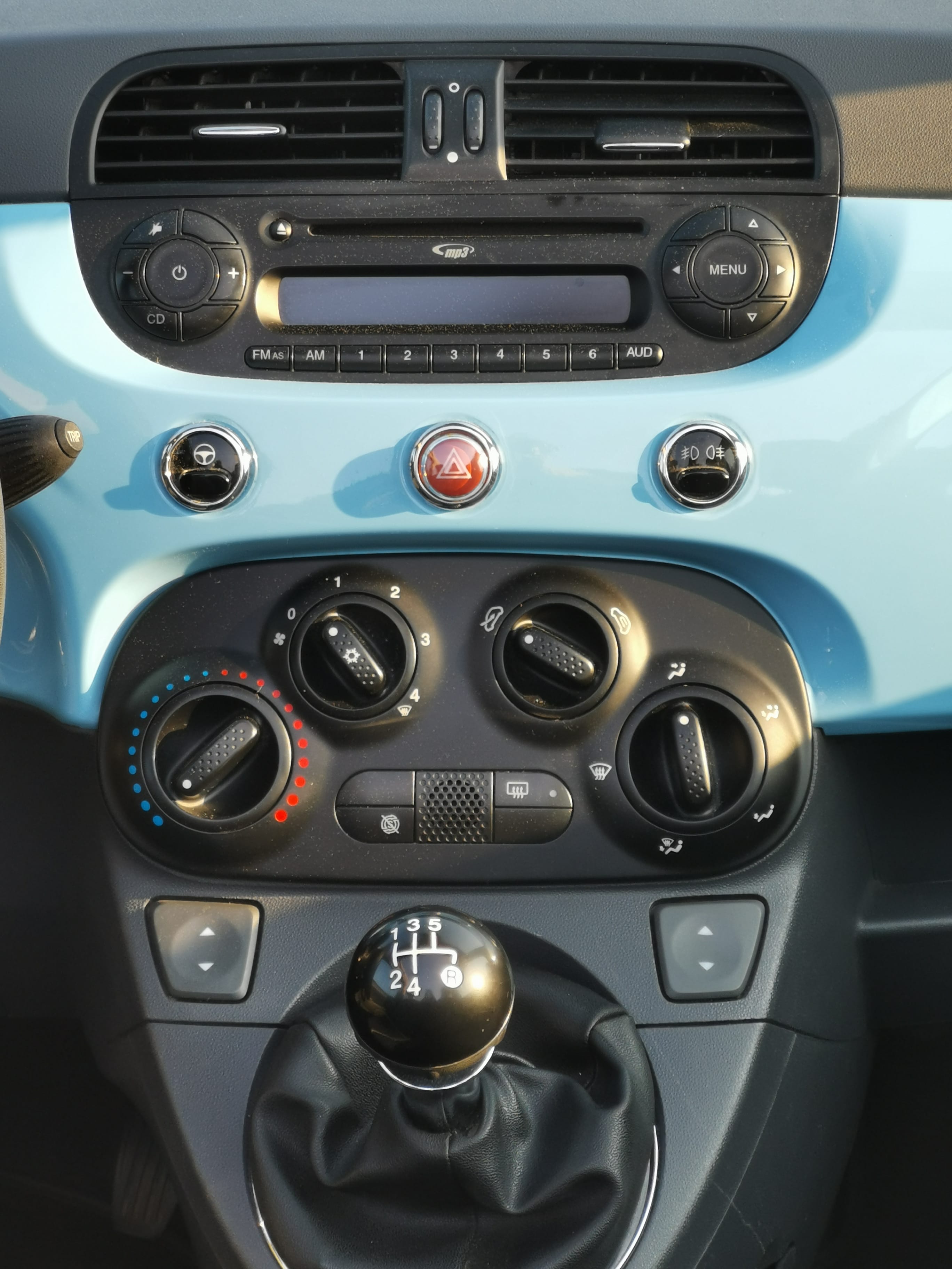 Fiat 500 C Cabriolet Version Grand Bleu