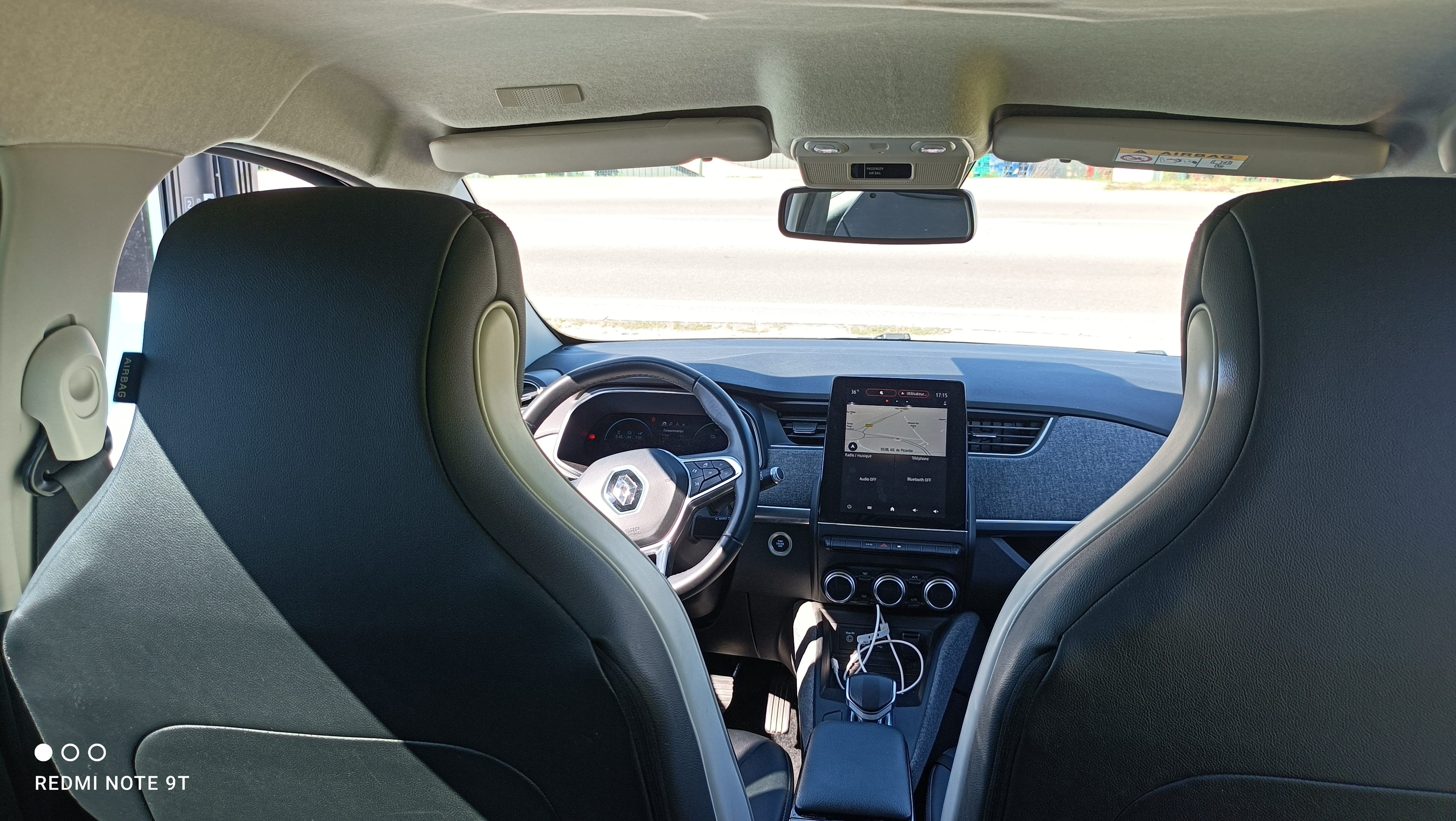 Renault ZOE 100kw (135 chevaux) avec GPS